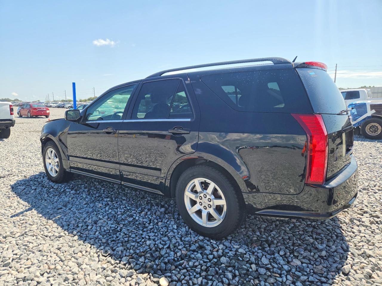 2009 Cadillac Srx Черный vin: 1GYEE637290155594