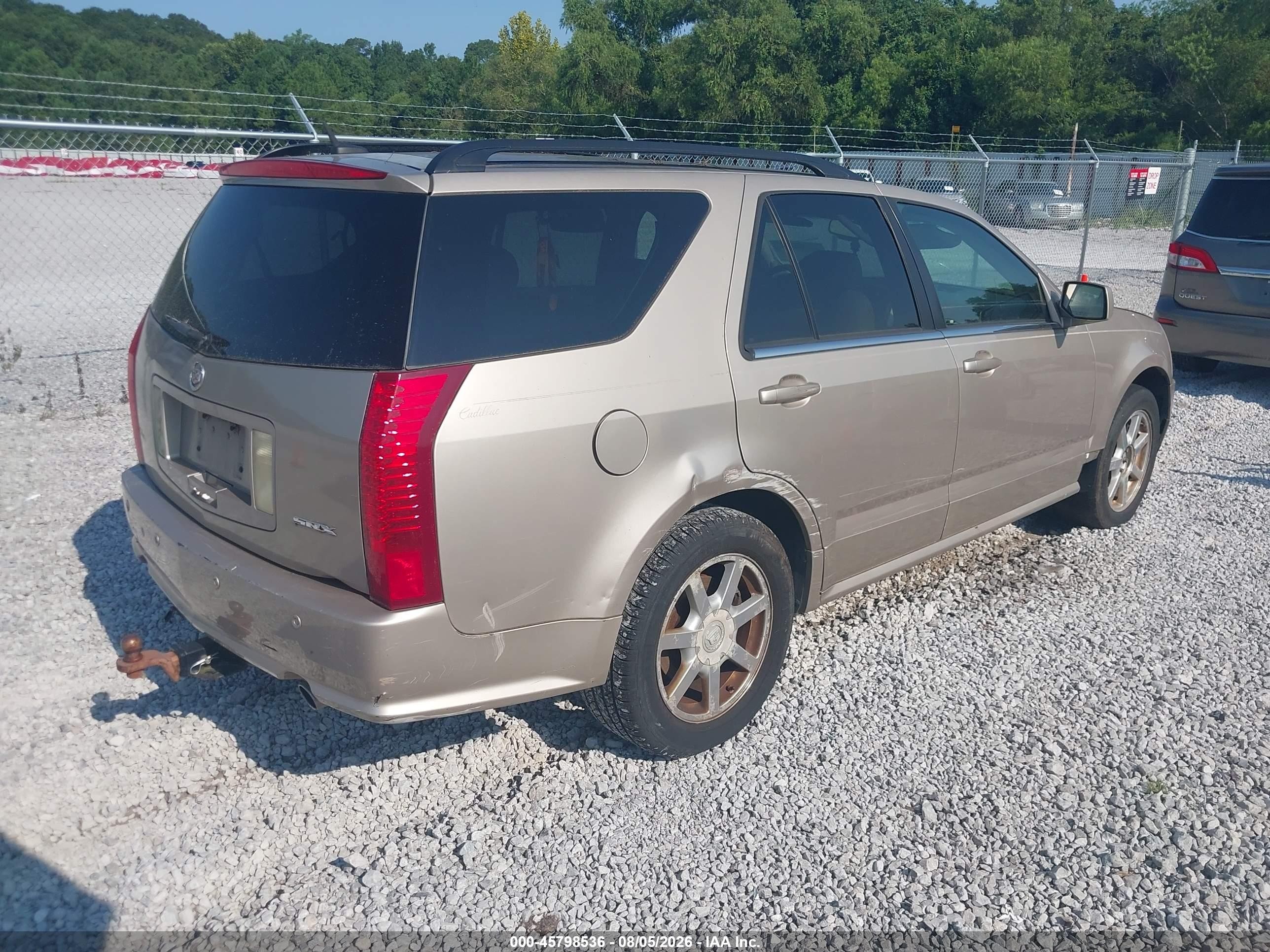 2005 Cadillac Srx V6 Gold vin: 1GYEE637350218714