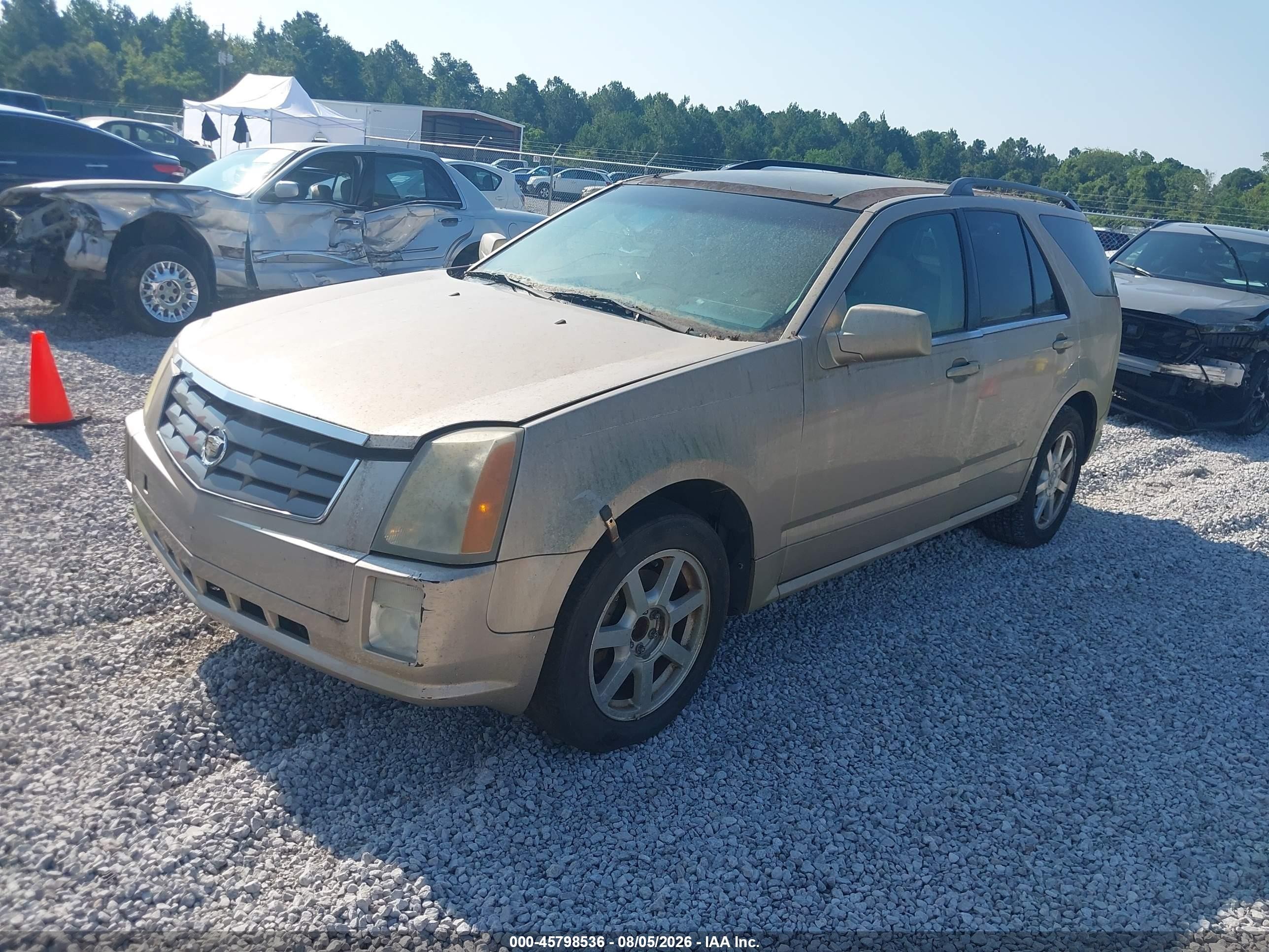 2005 Cadillac Srx V6 Gold vin: 1GYEE637350218714