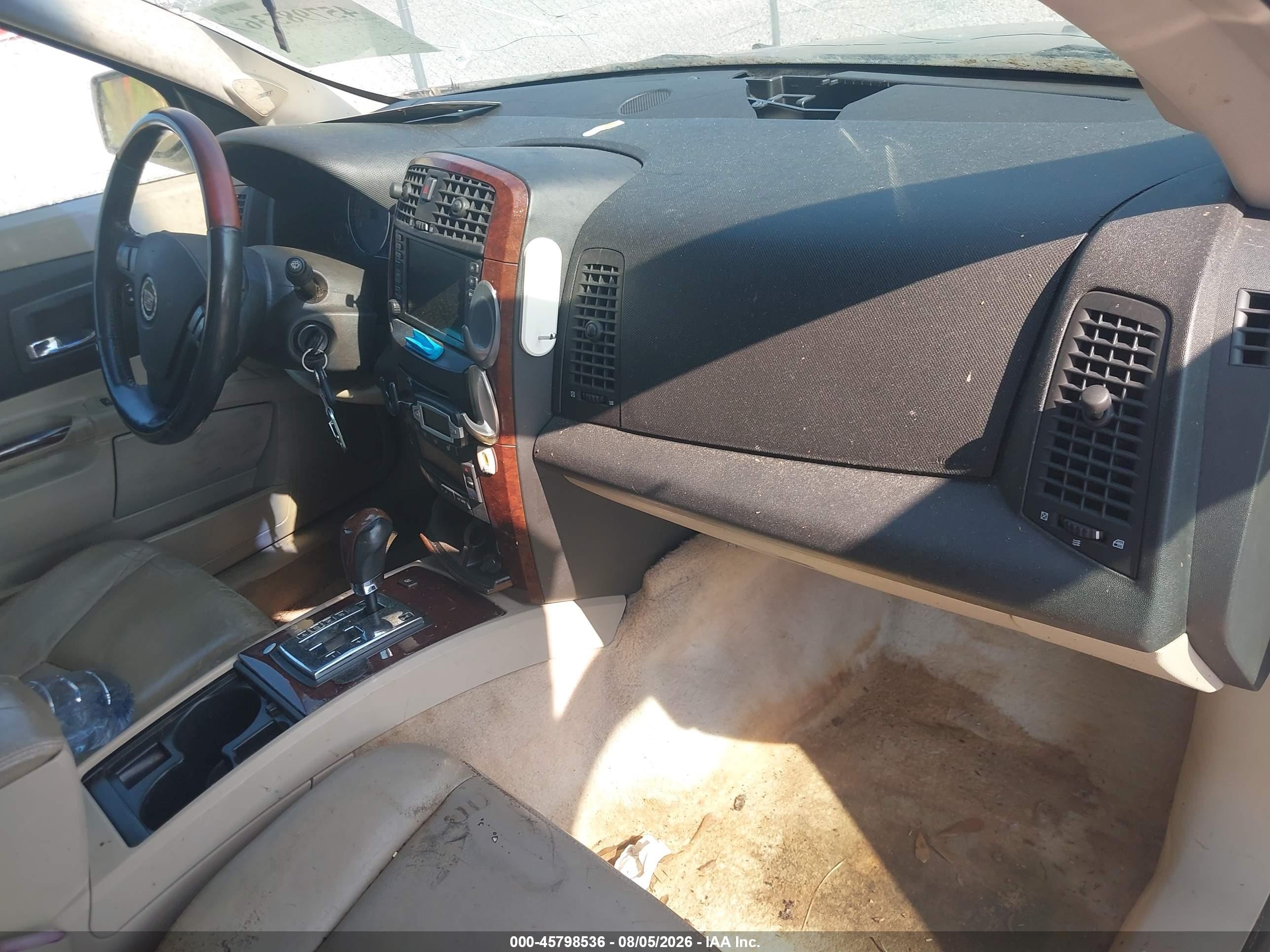 2005 Cadillac Srx V6 Gold vin: 1GYEE637350218714