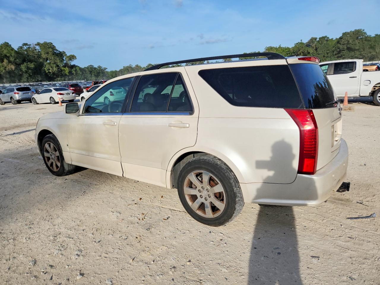 2006 Cadillac Srx White vin: 1GYEE637360196408