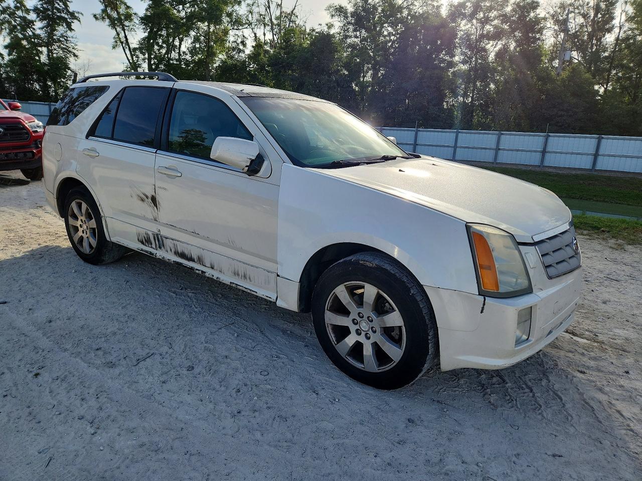 2006 Cadillac Srx White vin: 1GYEE637360196408