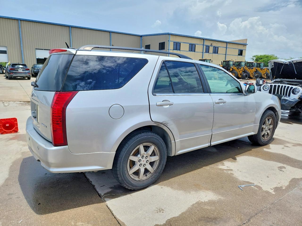 2008 Cadillac Srx Silver vin: 1GYEE637380149608