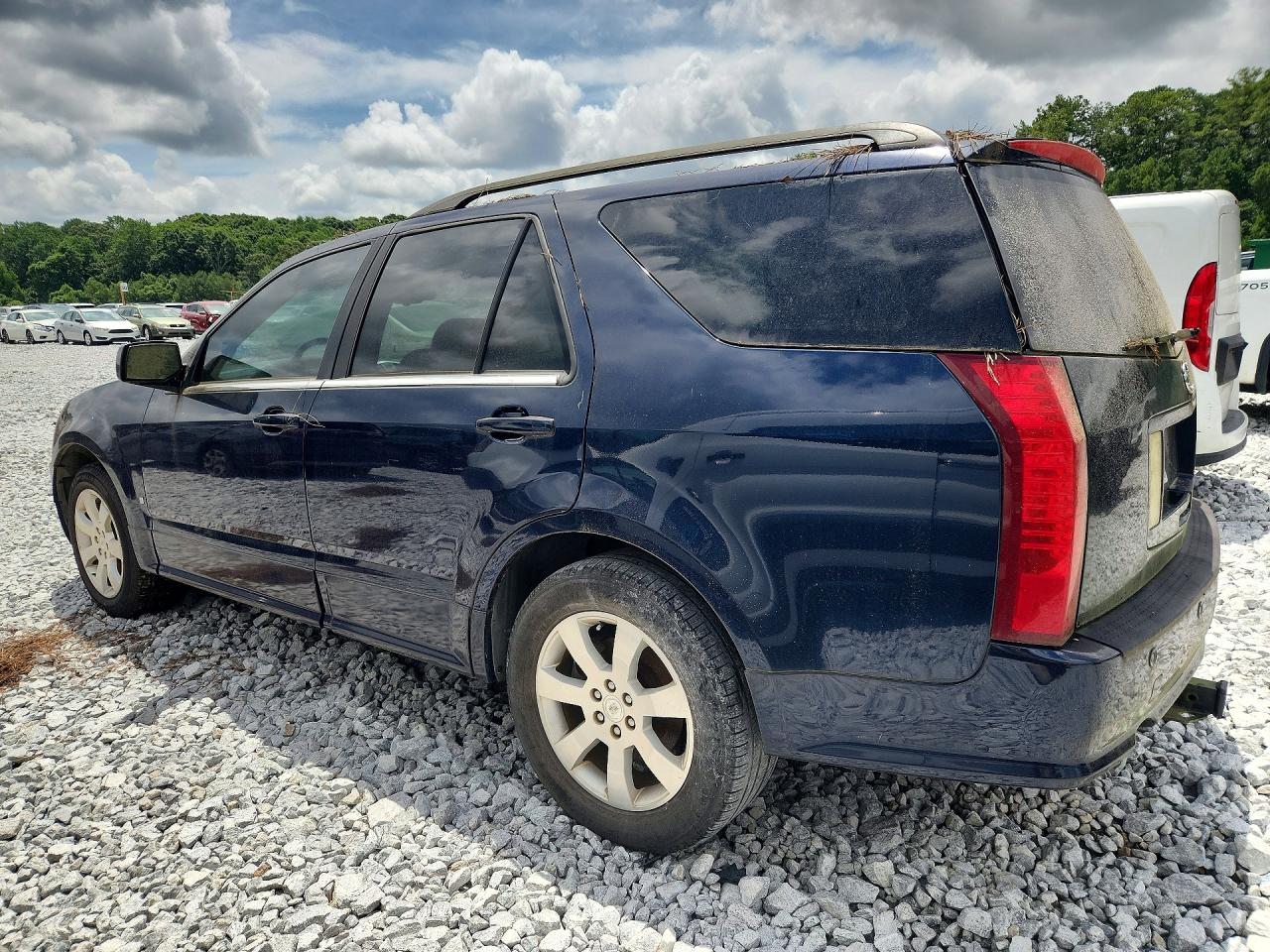 2007 Cadillac Srx Blue vin: 1GYEE637470145100