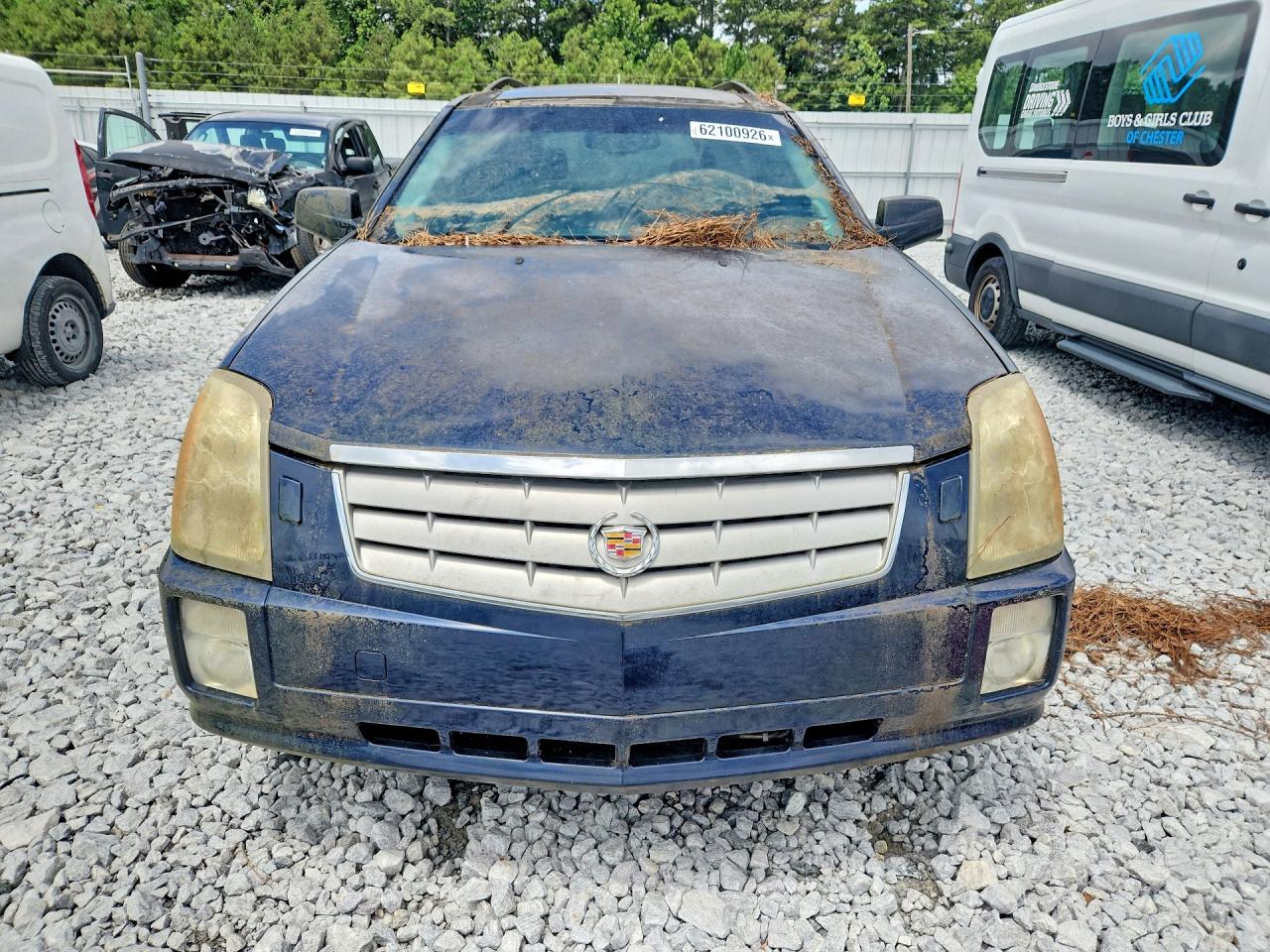 2007 Cadillac Srx Blue vin: 1GYEE637470145100