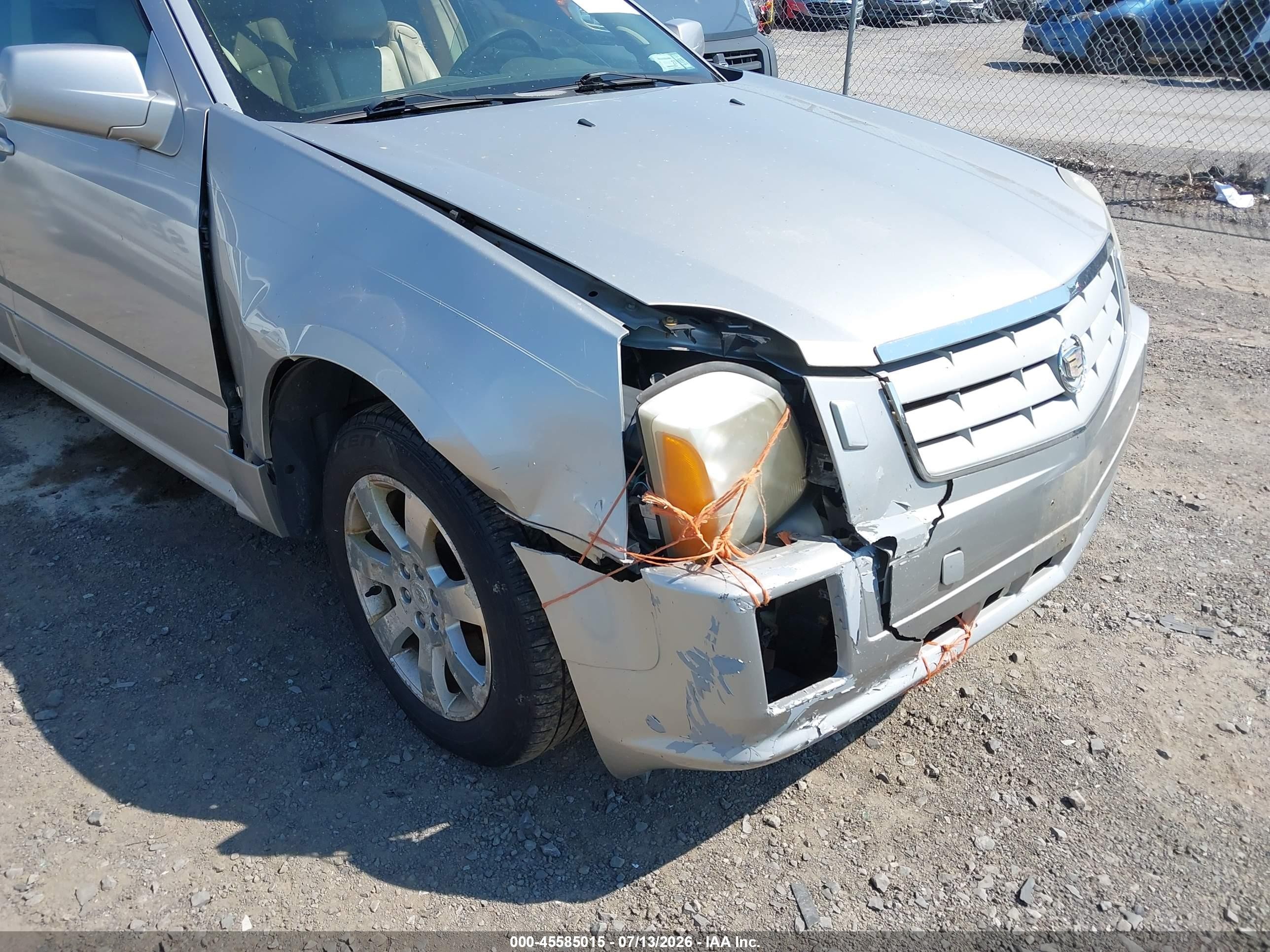 2007 Cadillac Srx V6 Серебряный vin: 1GYEE637470155450