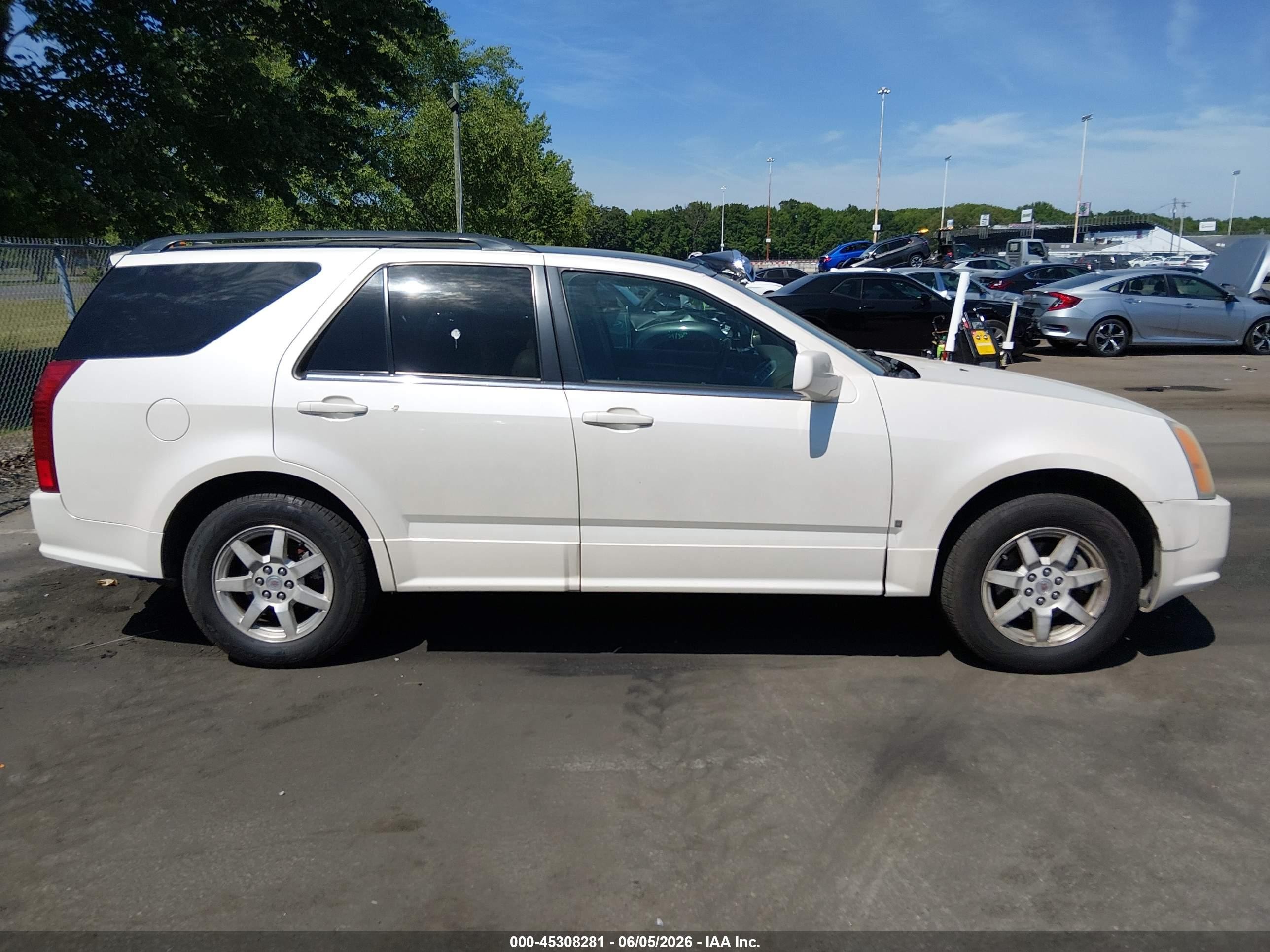 2007 Cadillac Srx V6 Белый vin: 1GYEE637470186536