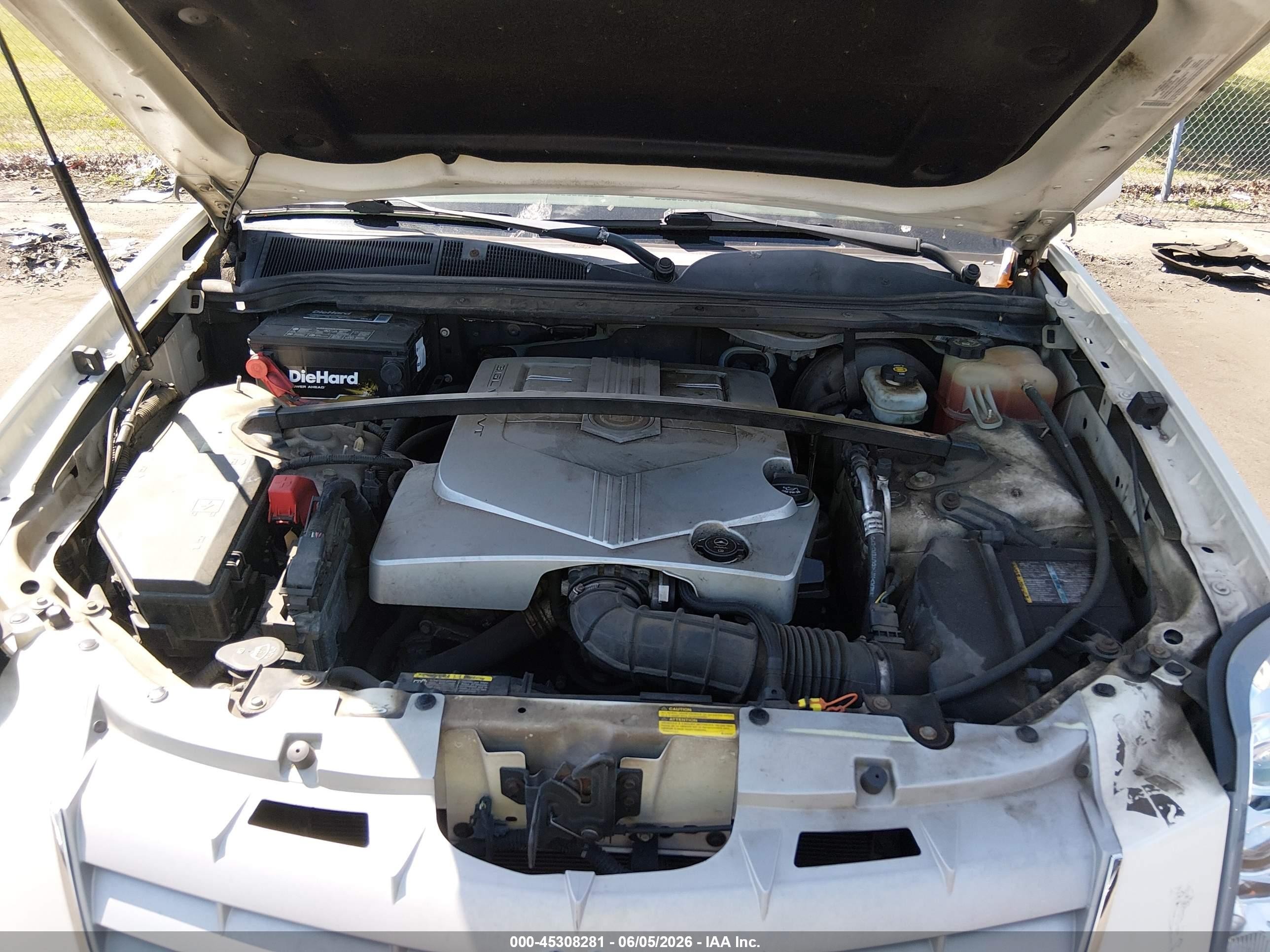 2007 Cadillac Srx V6 Белый vin: 1GYEE637470186536