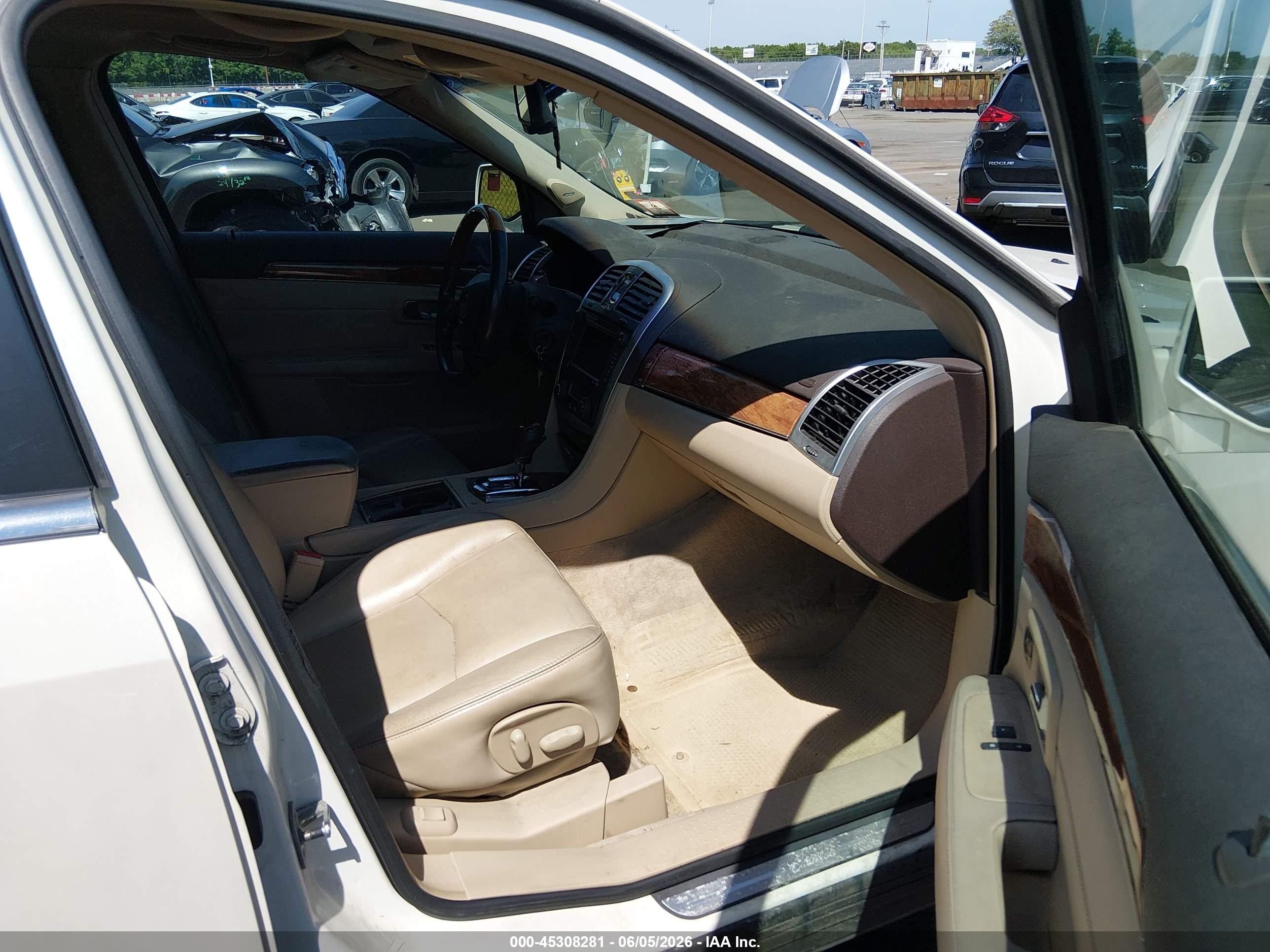 2007 Cadillac Srx V6 Белый vin: 1GYEE637470186536