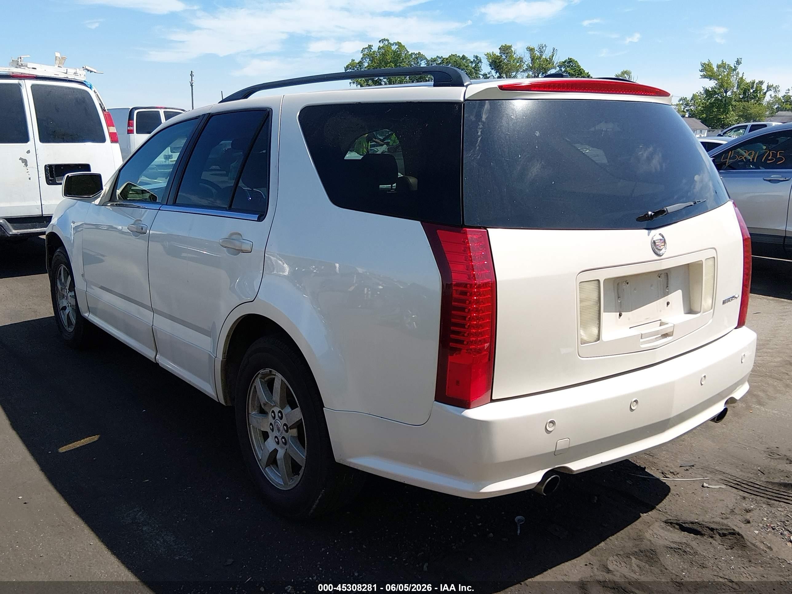 2007 Cadillac Srx V6 Белый vin: 1GYEE637470186536