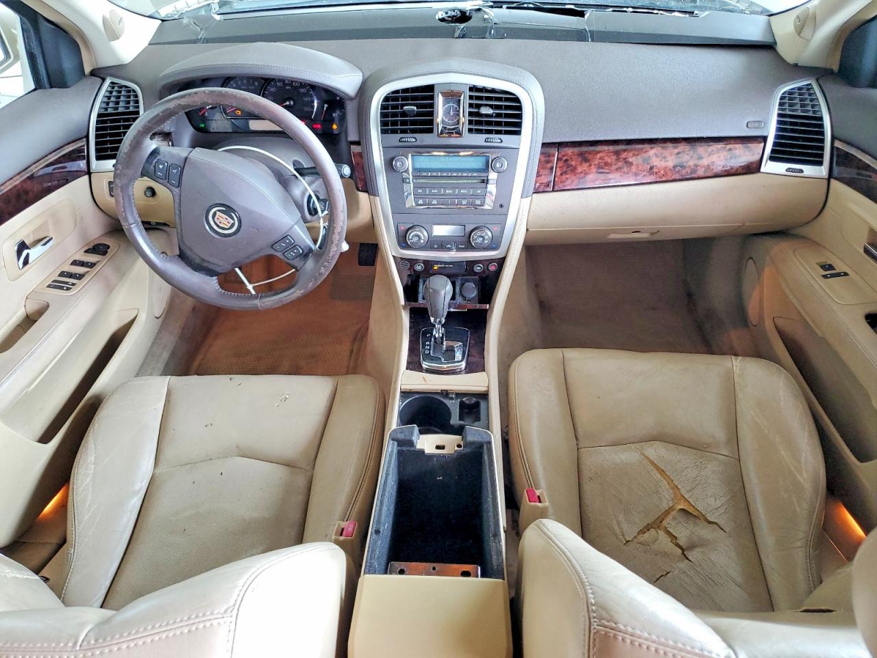 2007 Cadillac Srx Gold vin: 1GYEE637470187413