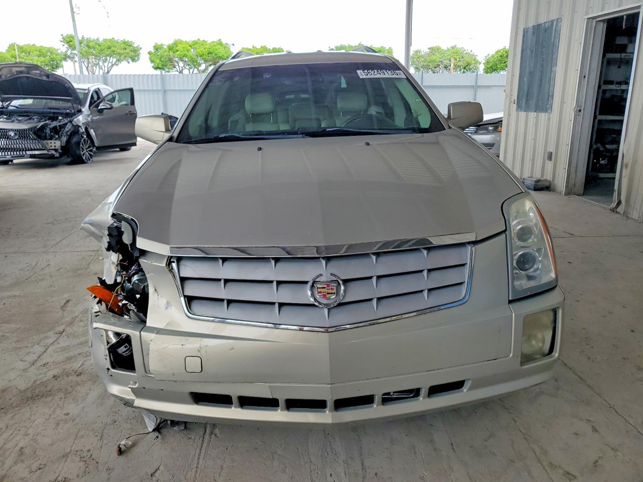 2007 Cadillac Srx Gold vin: 1GYEE637470187413