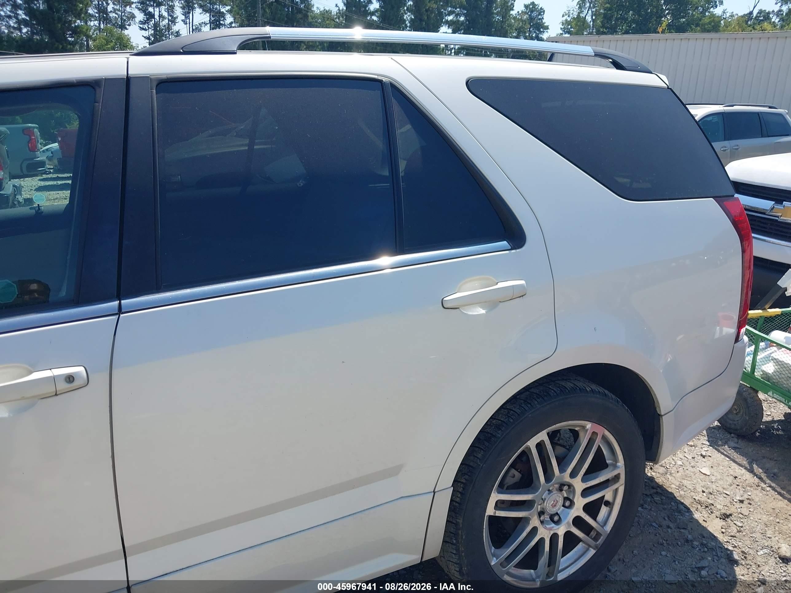 2008 Cadillac Srx V6 Белый vin: 1GYEE637480122126