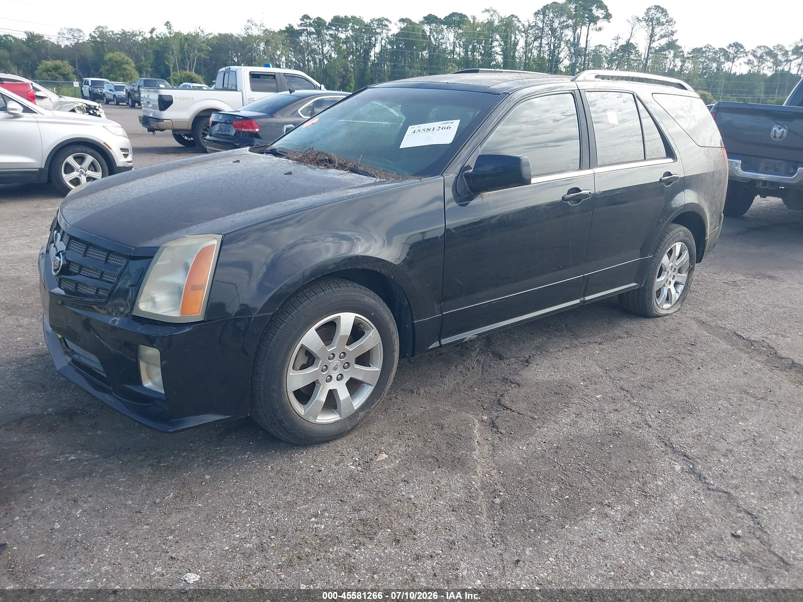2009 Cadillac Srx V6 Черный vin: 1GYEE637490137632