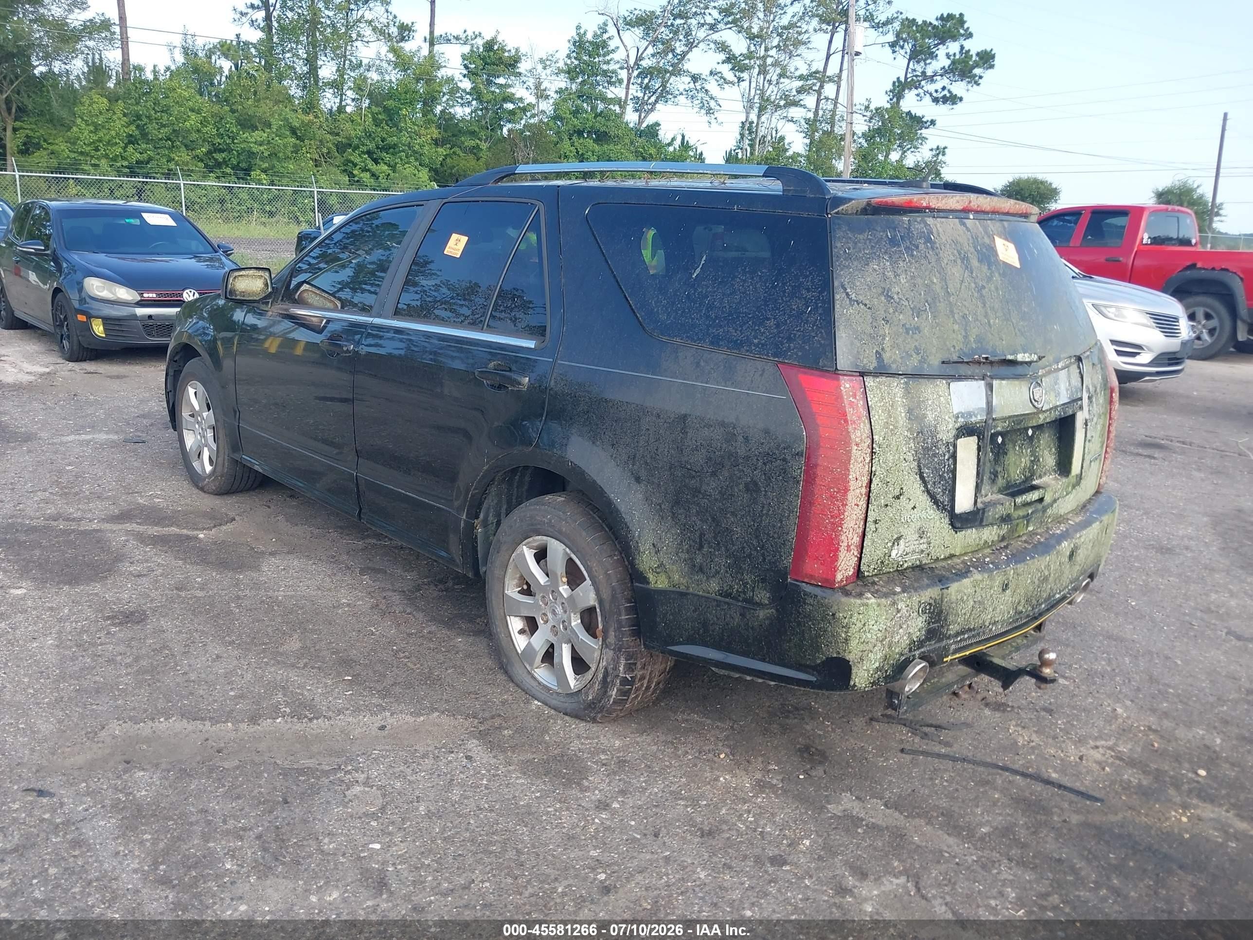 2009 Cadillac Srx V6 Черный vin: 1GYEE637490137632