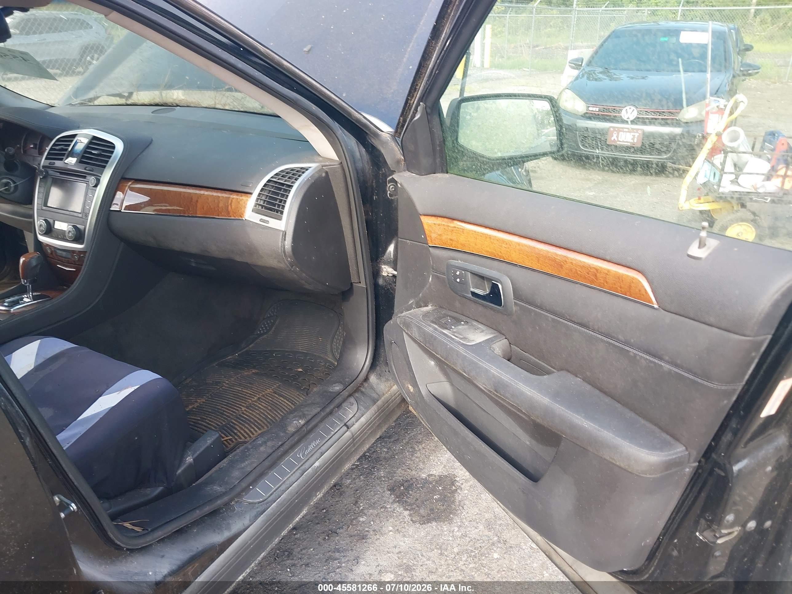 2009 Cadillac Srx V6 Черный vin: 1GYEE637490137632