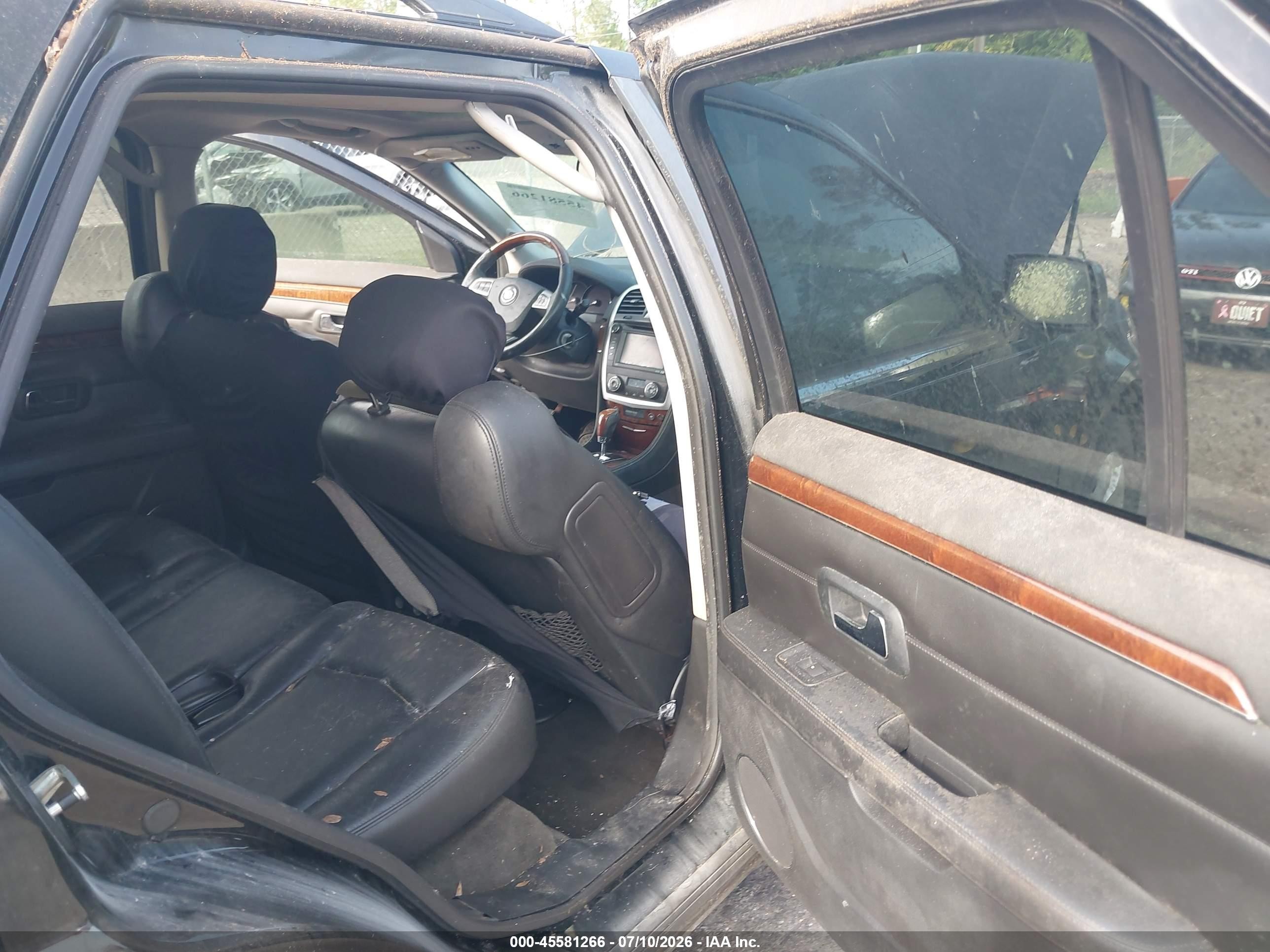 2009 Cadillac Srx V6 Черный vin: 1GYEE637490137632