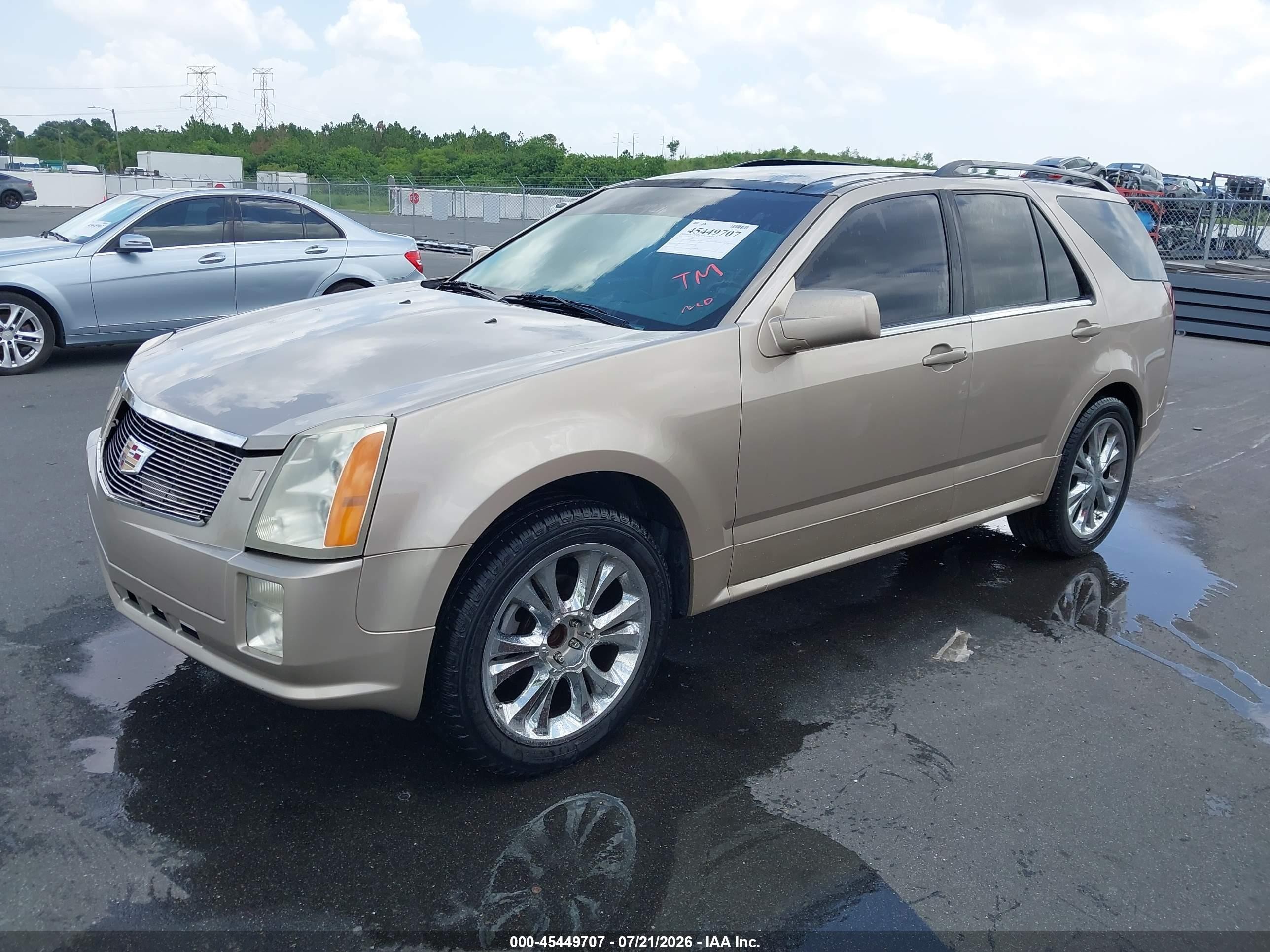 2005 Cadillac Srx V6 Gold vin: 1GYEE637550149508