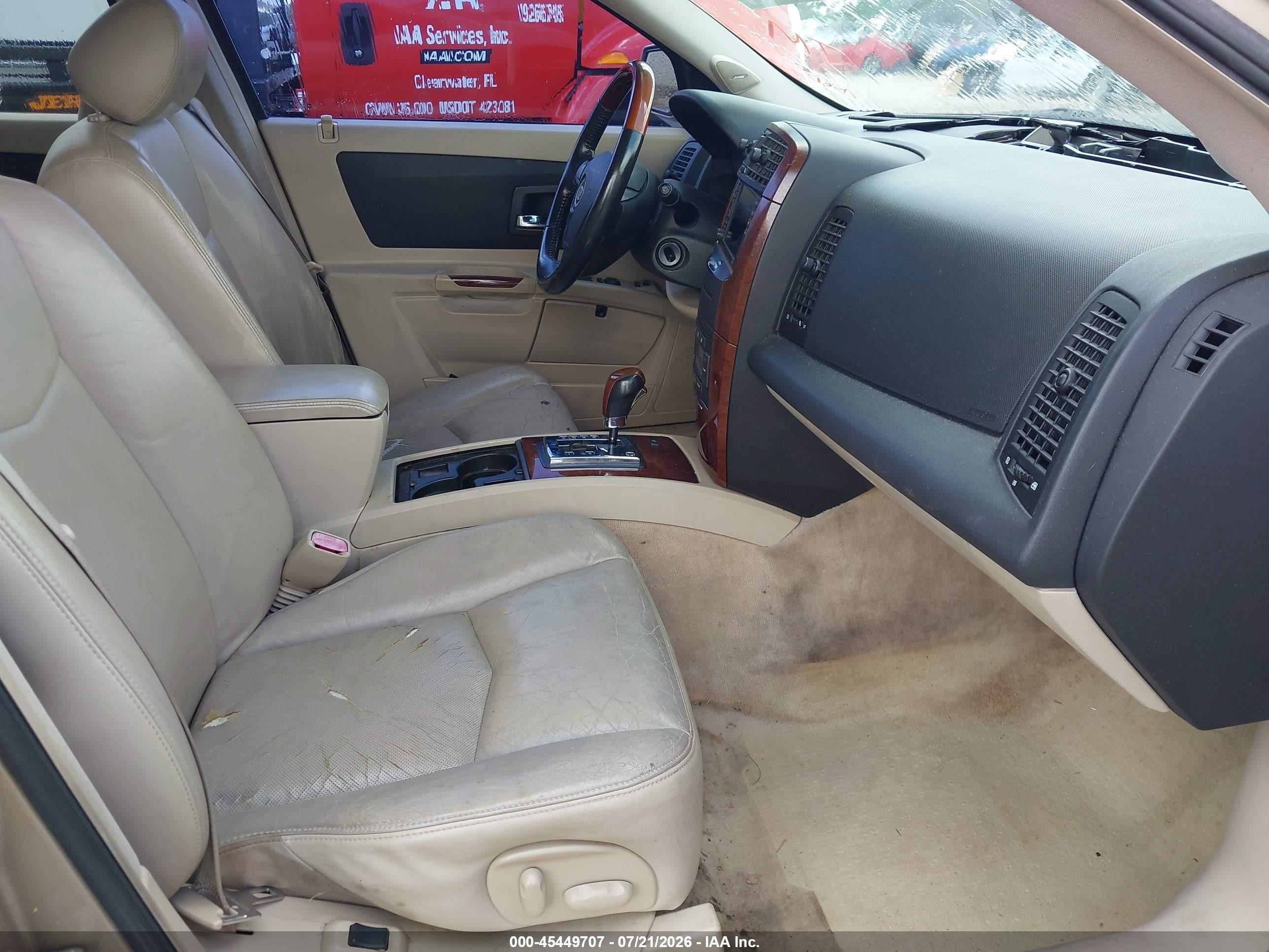 2005 Cadillac Srx V6 Gold vin: 1GYEE637550149508