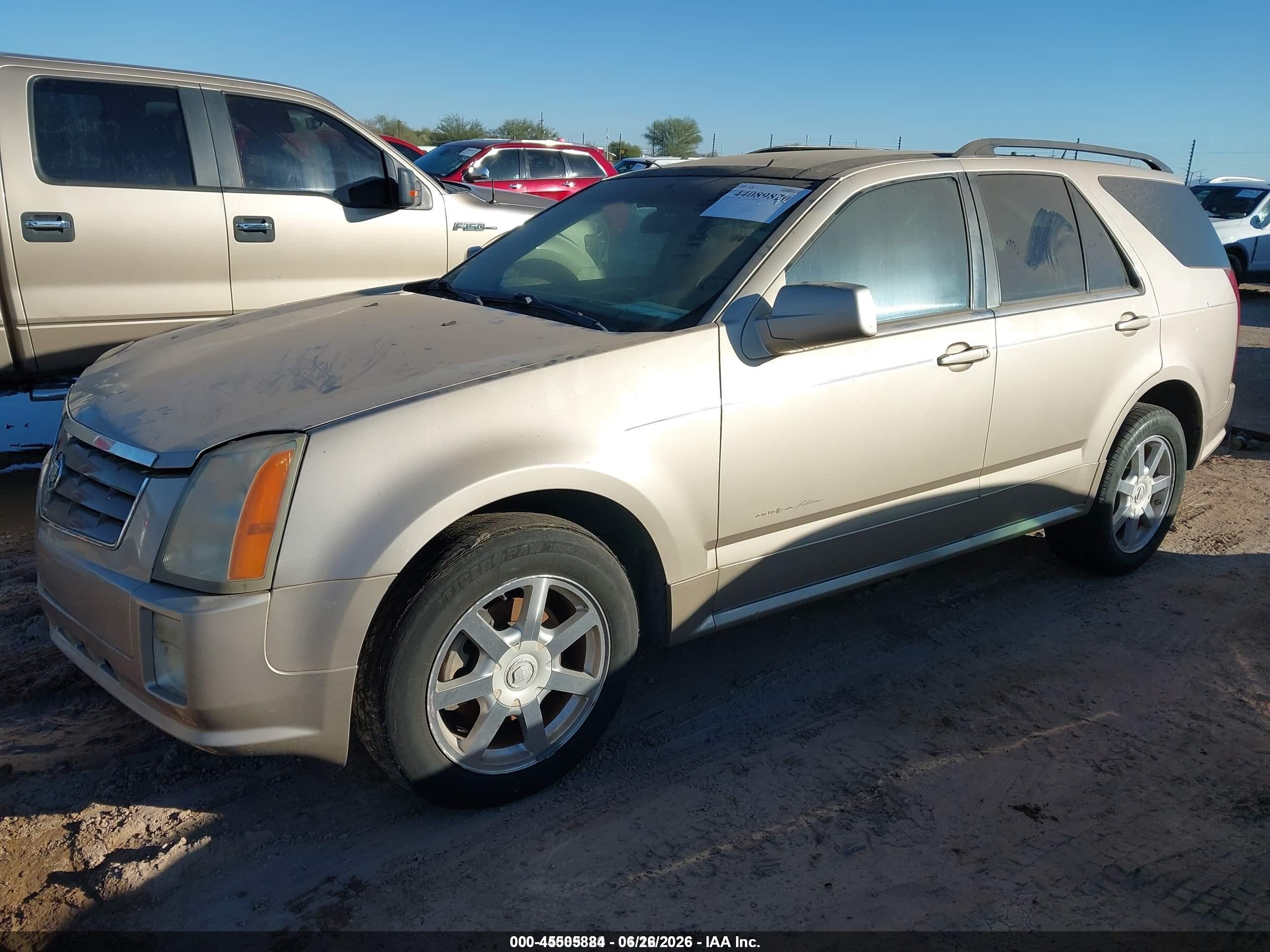 2005 Cadillac Srx V6 Gold vin: 1GYEE637550216785