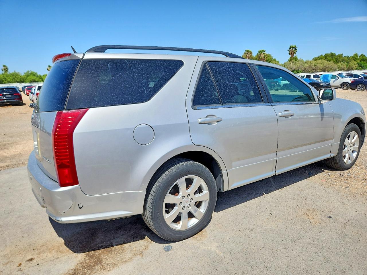 2007 Cadillac Srx Silver vin: 1GYEE637570132775