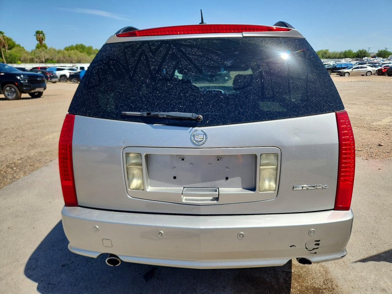 2007 Cadillac Srx Silver vin: 1GYEE637570132775