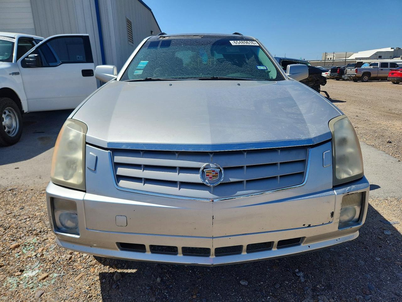 2007 Cadillac Srx Silver vin: 1GYEE637570132775