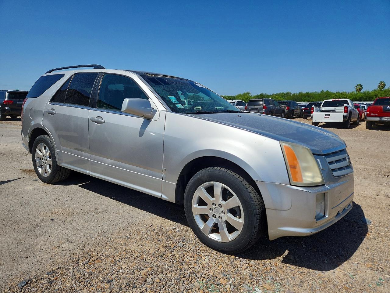 2007 Cadillac Srx Silver vin: 1GYEE637570132775