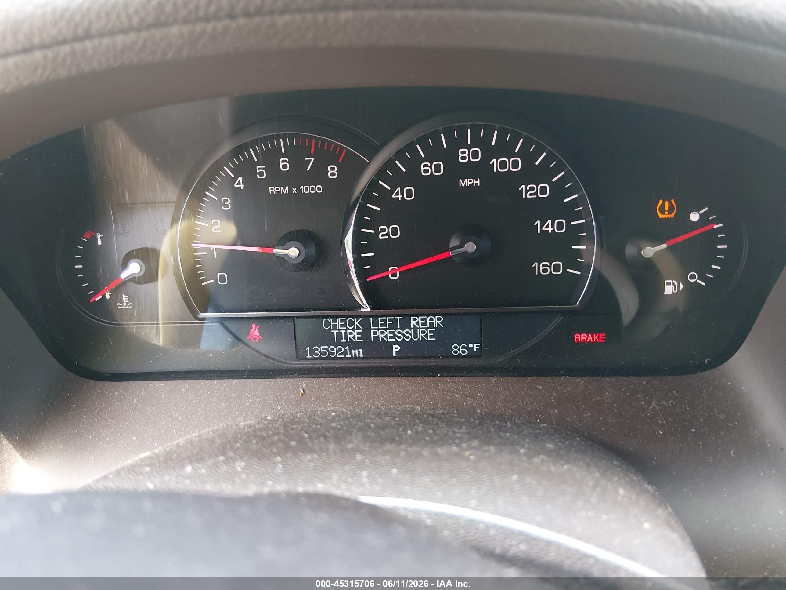 2007 Cadillac Srx V6 Blue vin: 1GYEE637570166571