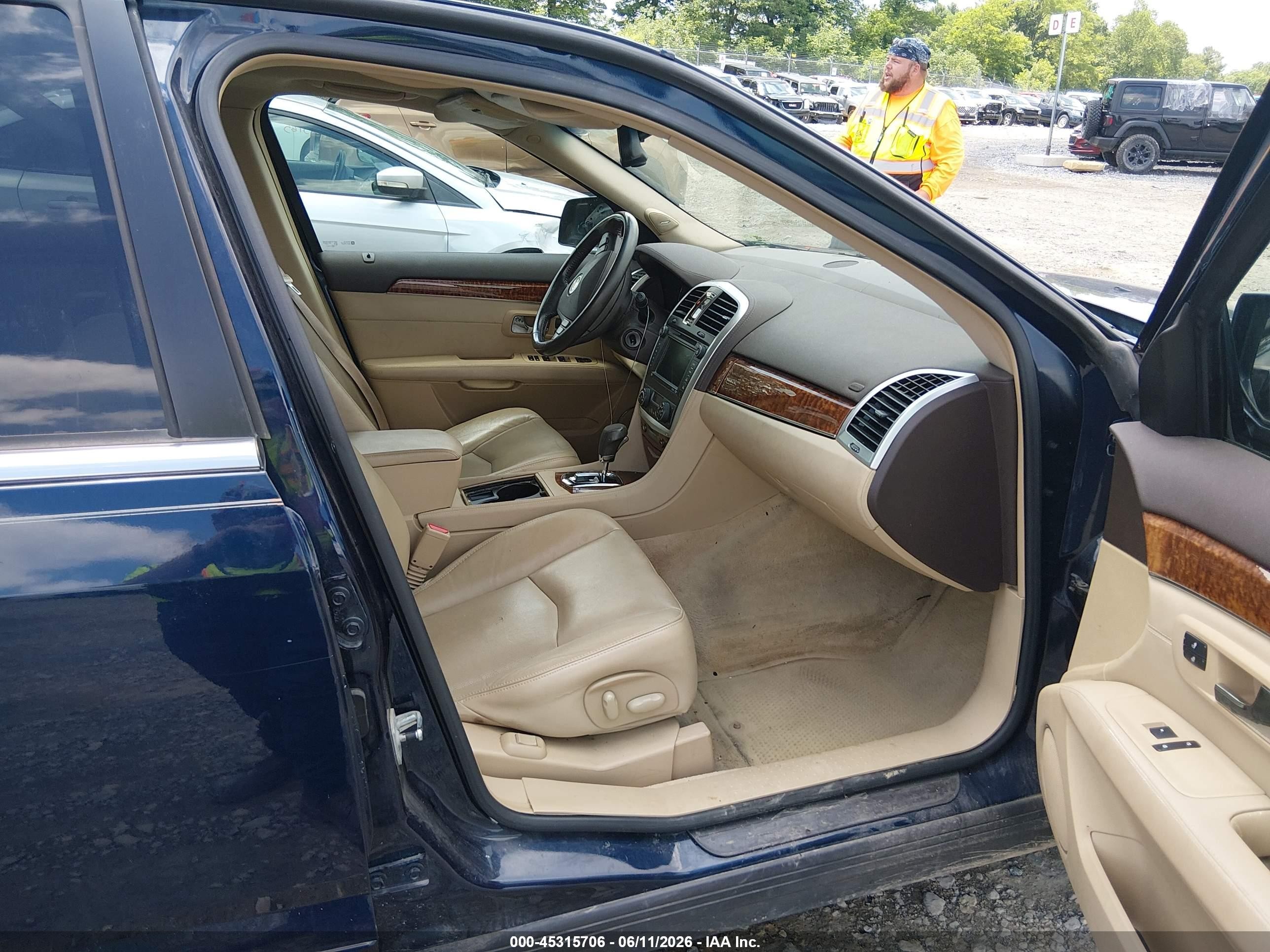 2007 Cadillac Srx V6 Blue vin: 1GYEE637570166571