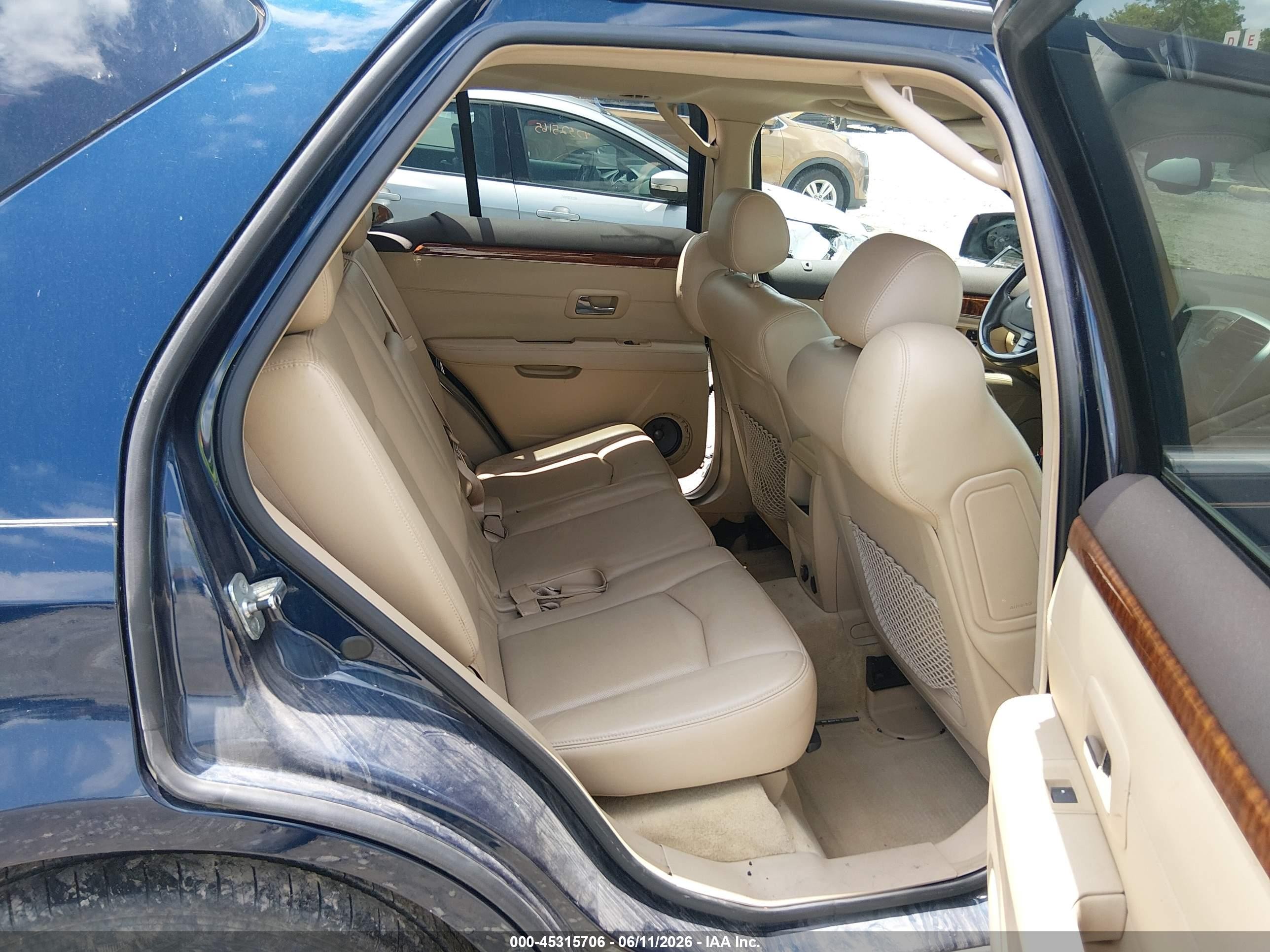 2007 Cadillac Srx V6 Blue vin: 1GYEE637570166571