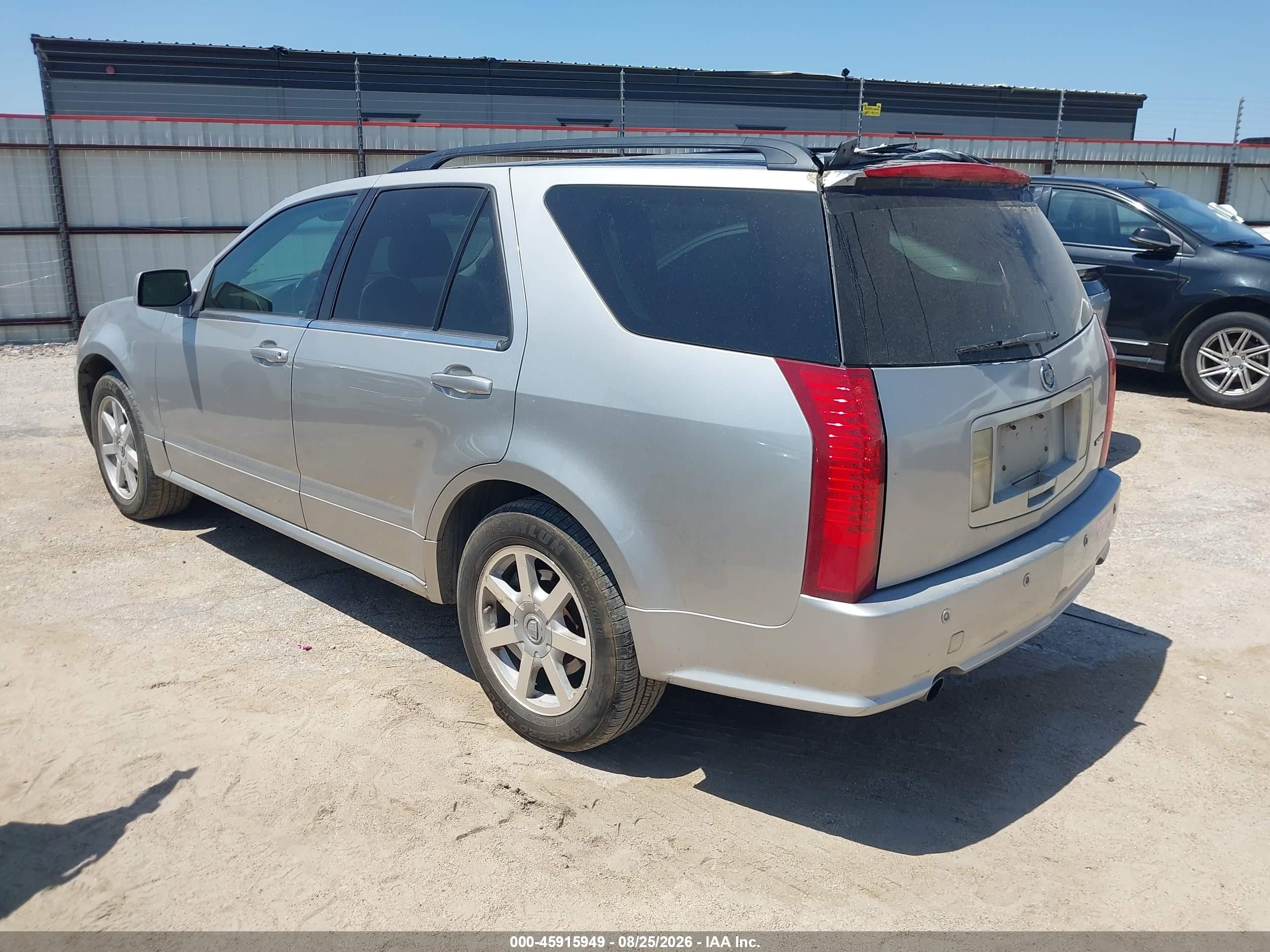 2005 Cadillac Srx V6 Silver vin: 1GYEE637650208193