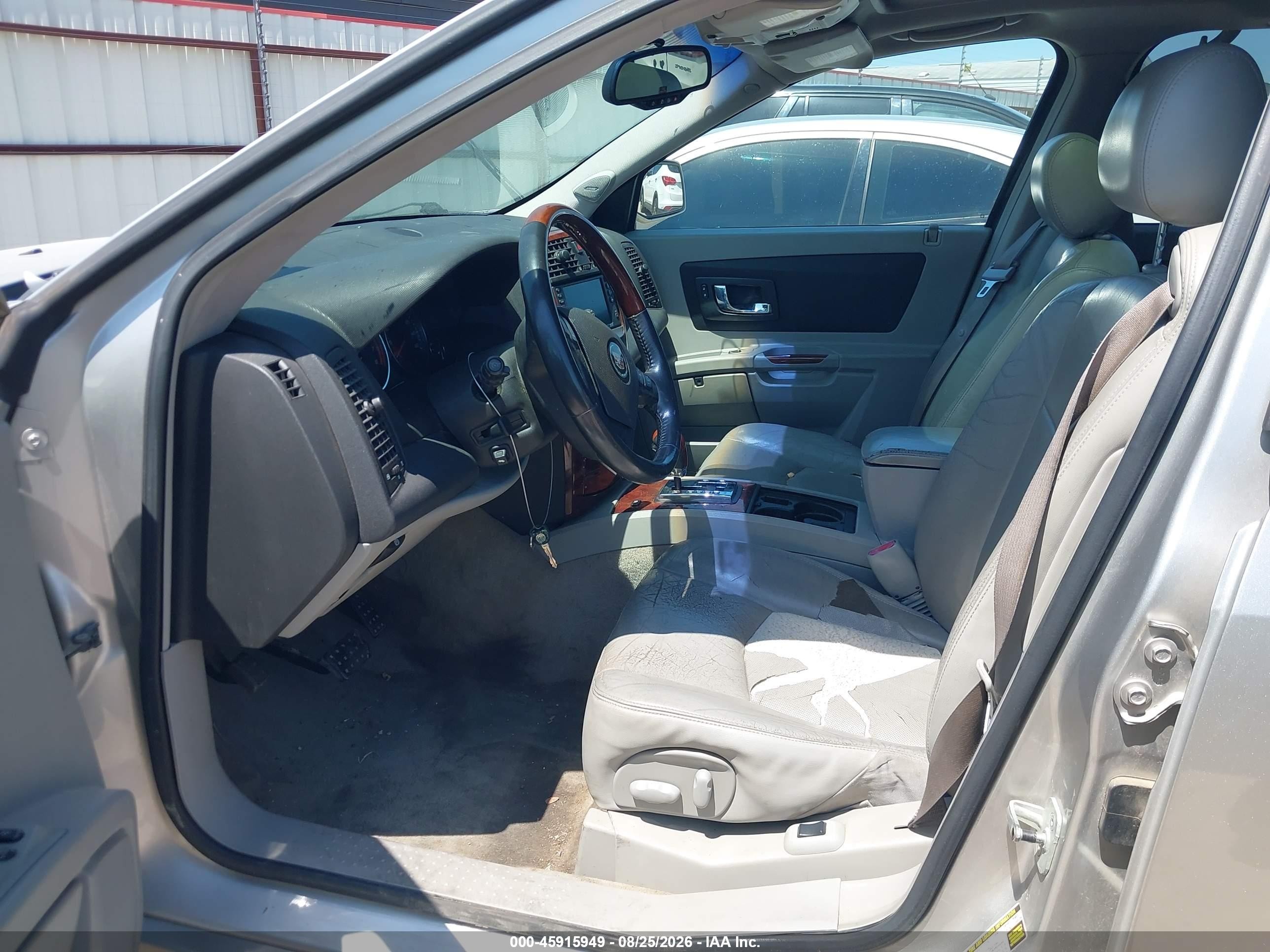 2005 Cadillac Srx V6 Silver vin: 1GYEE637650208193