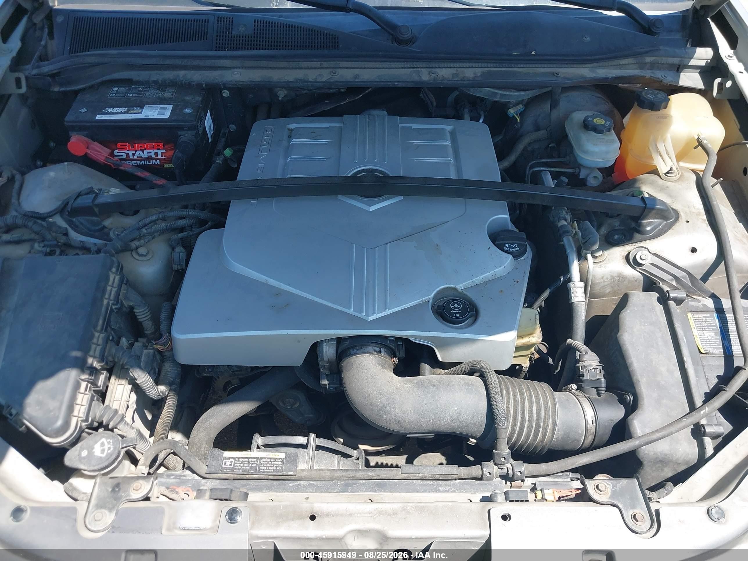2005 Cadillac Srx V6 Silver vin: 1GYEE637650208193