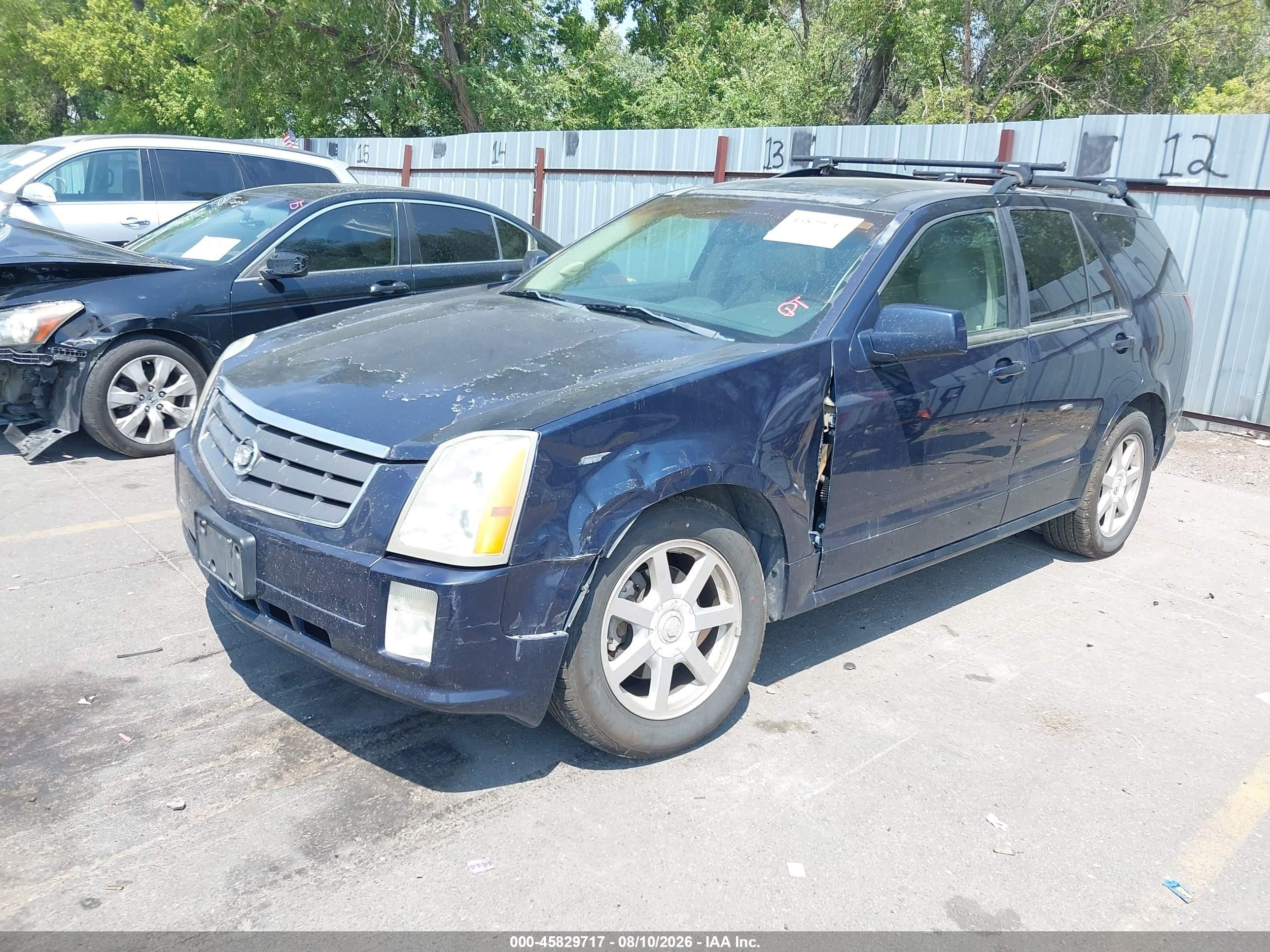 2005 Cadillac Srx V6 Dark Blue vin: 1GYEE637650212504