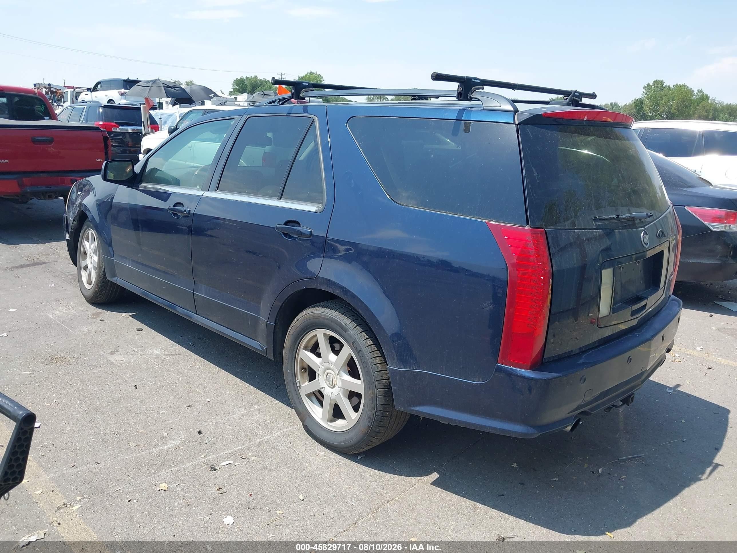 2005 Cadillac Srx V6 Dark Blue vin: 1GYEE637650212504
