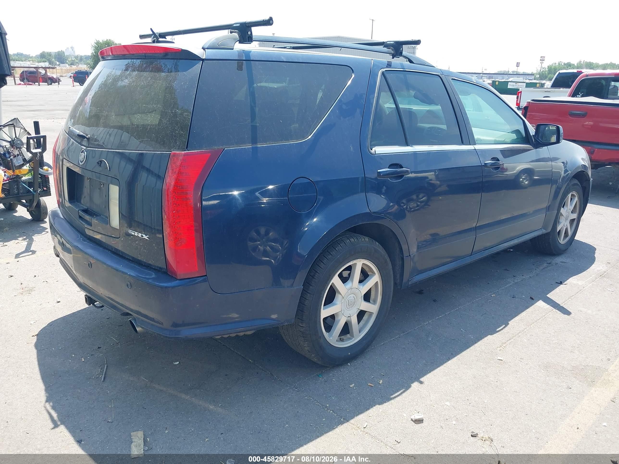 2005 Cadillac Srx V6 Dark Blue vin: 1GYEE637650212504