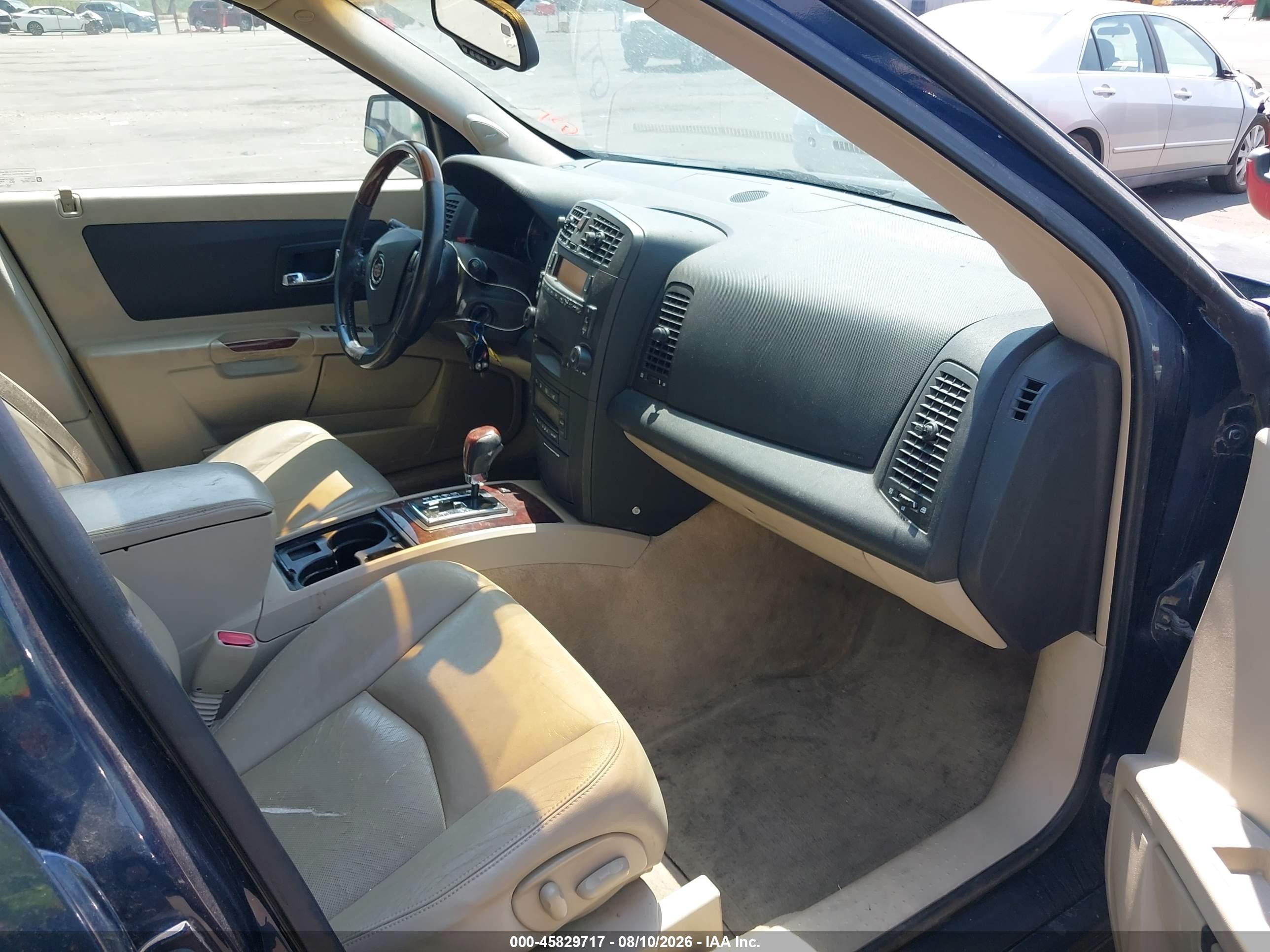 2005 Cadillac Srx V6 Dark Blue vin: 1GYEE637650212504