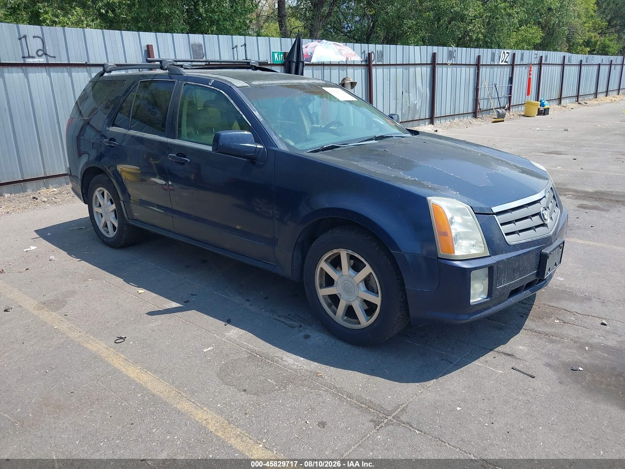 2005 Cadillac Srx V6 Dark Blue vin: 1GYEE637650212504