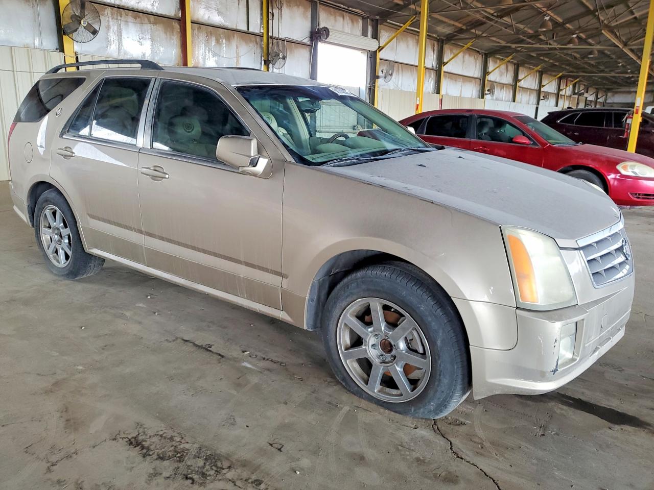 2005 Cadillac Srx Желто-коричневый vin: 1GYEE637650225236