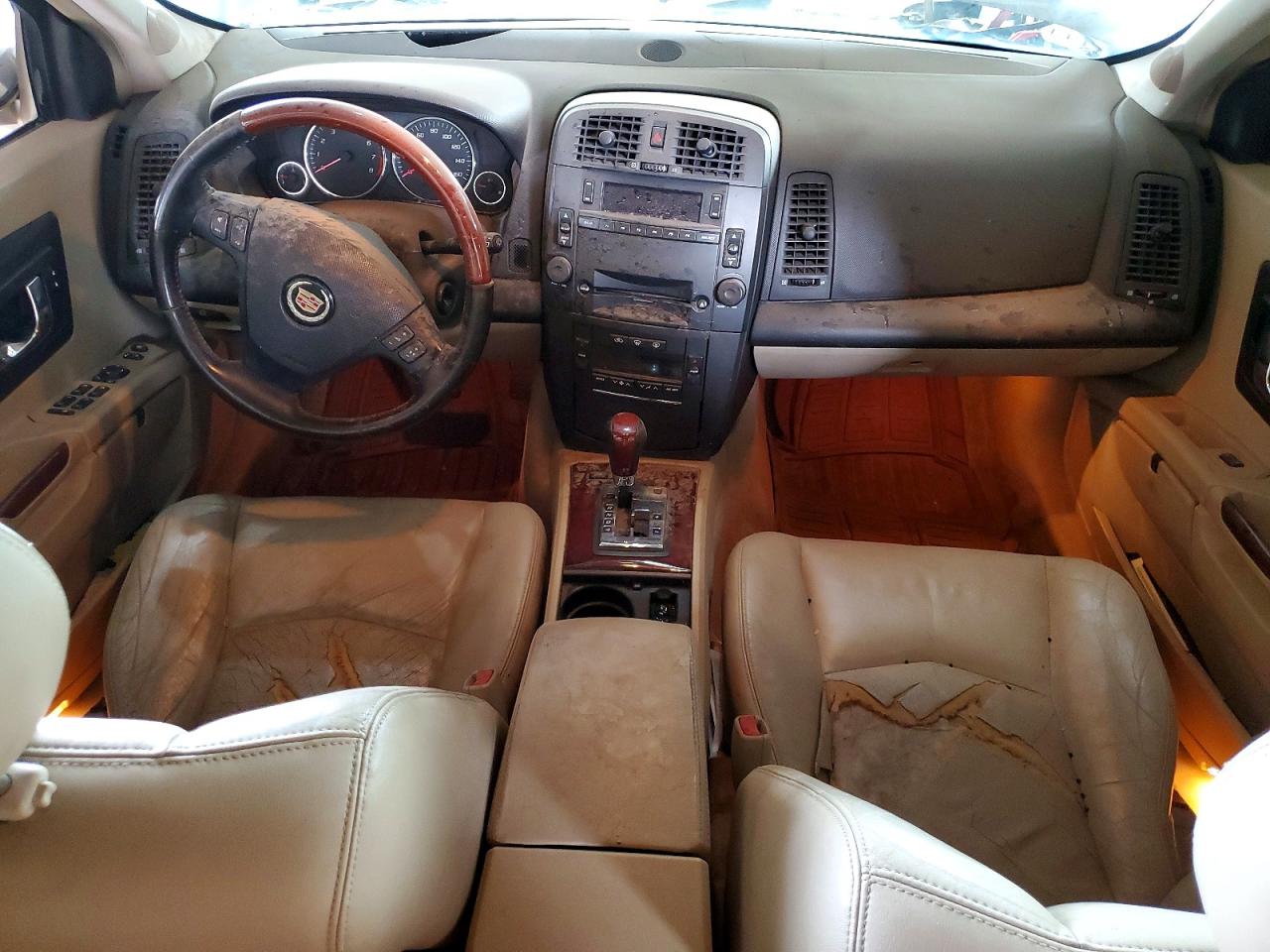 2005 Cadillac Srx Желто-коричневый vin: 1GYEE637650225236