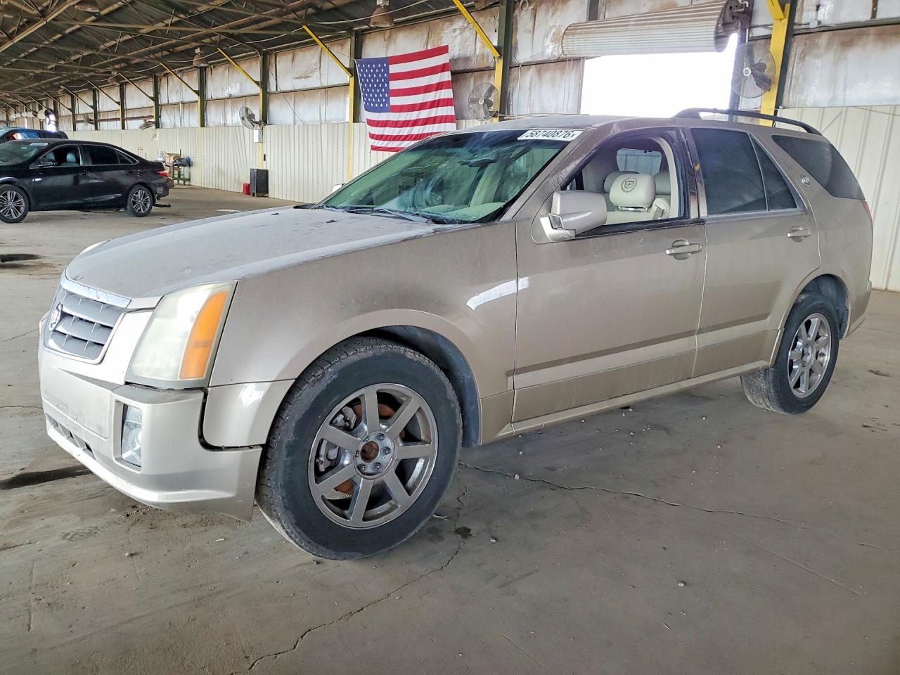 2005 Cadillac Srx Tan vin: 1GYEE637650225236