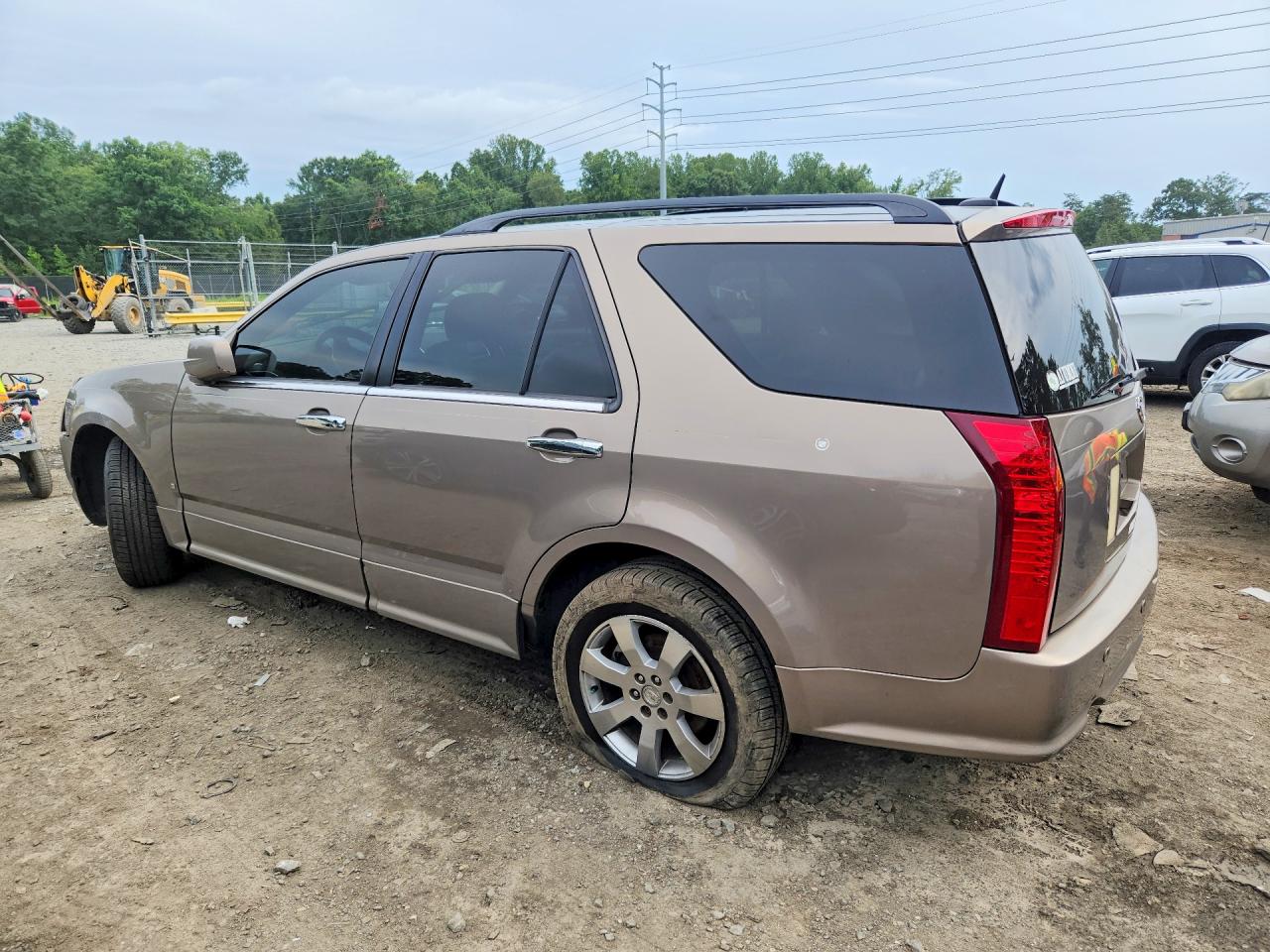2007 Cadillac Srx Tan vin: 1GYEE637670148354