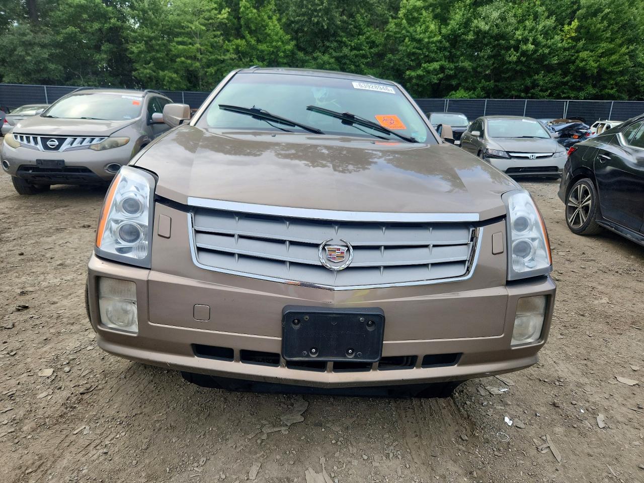 2007 Cadillac Srx Tan vin: 1GYEE637670148354