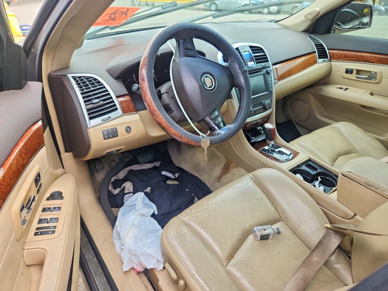 2007 Cadillac Srx Tan vin: 1GYEE637670148354