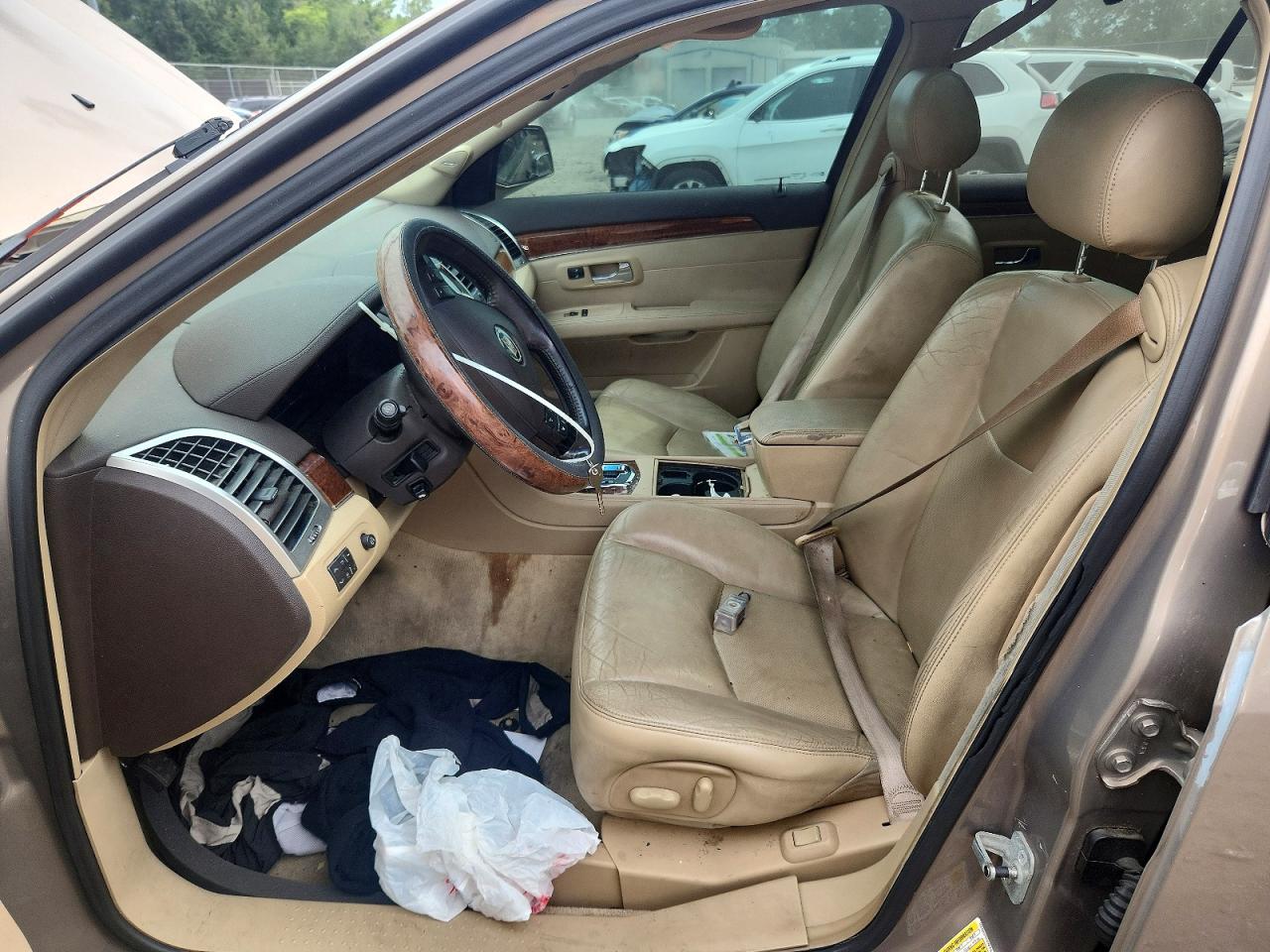 2007 Cadillac Srx Tan vin: 1GYEE637670148354