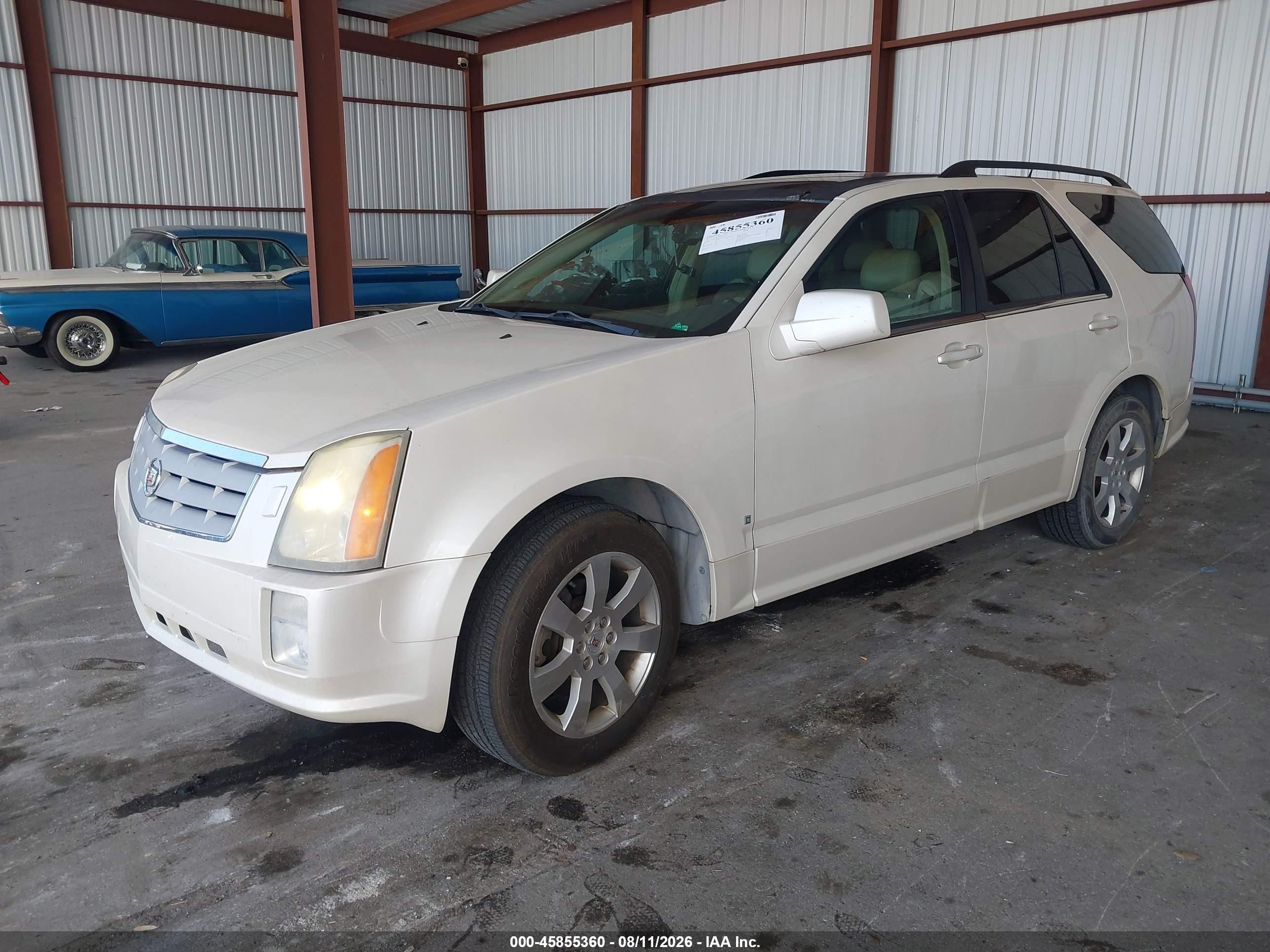 2007 Cadillac Srx V6 White vin: 1GYEE637670183105