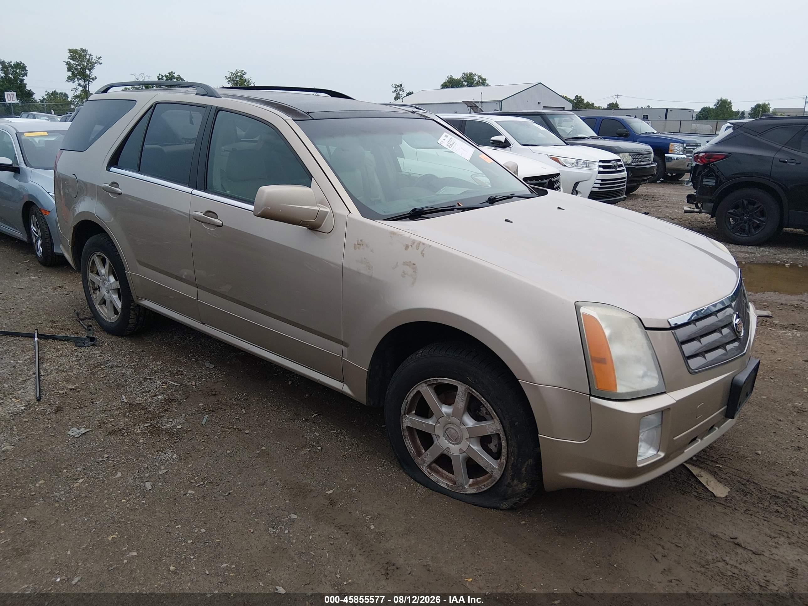 2005 Cadillac Srx V6 Tan vin: 1GYEE637750228288