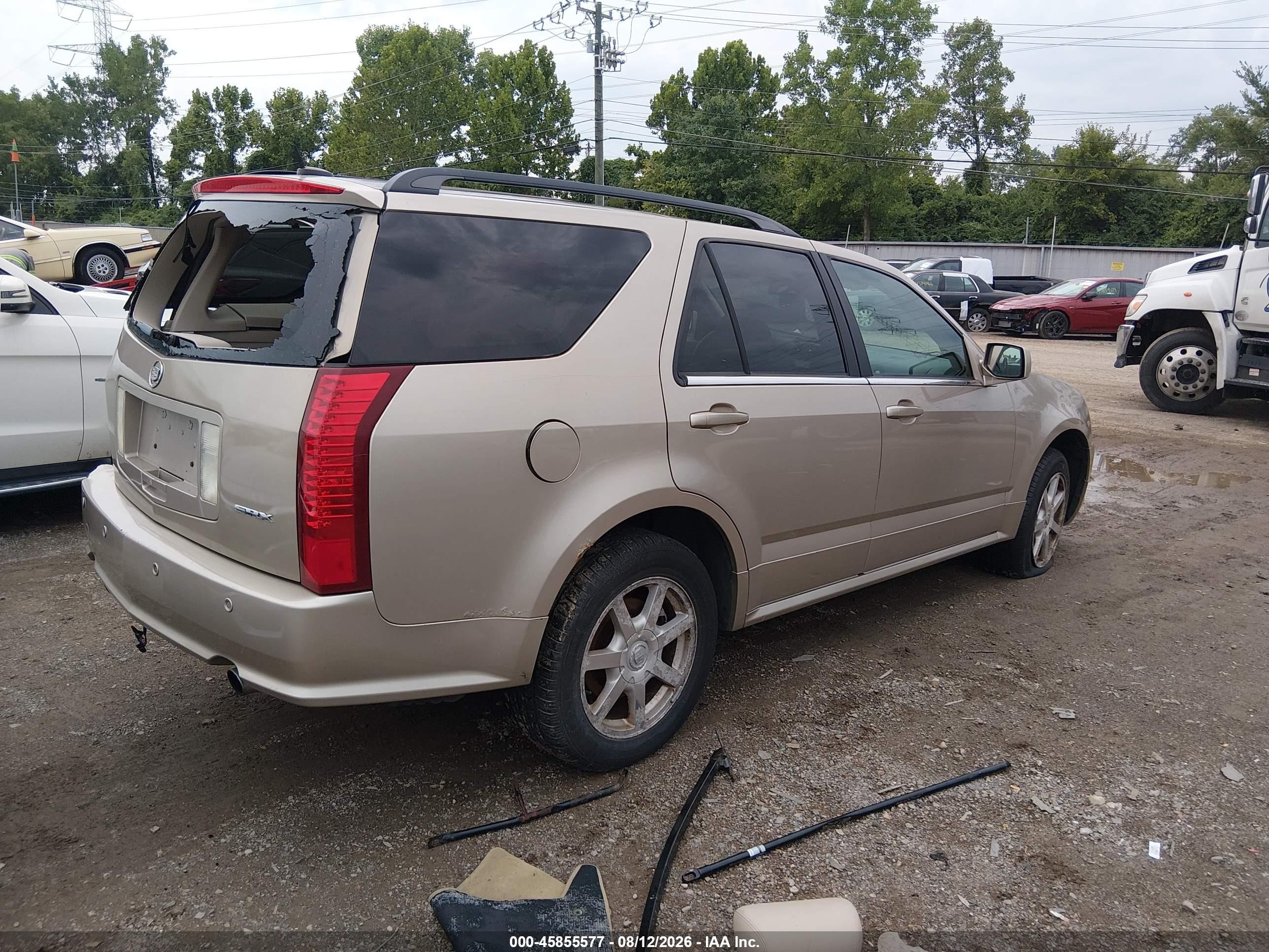 2005 Cadillac Srx V6 Tan vin: 1GYEE637750228288