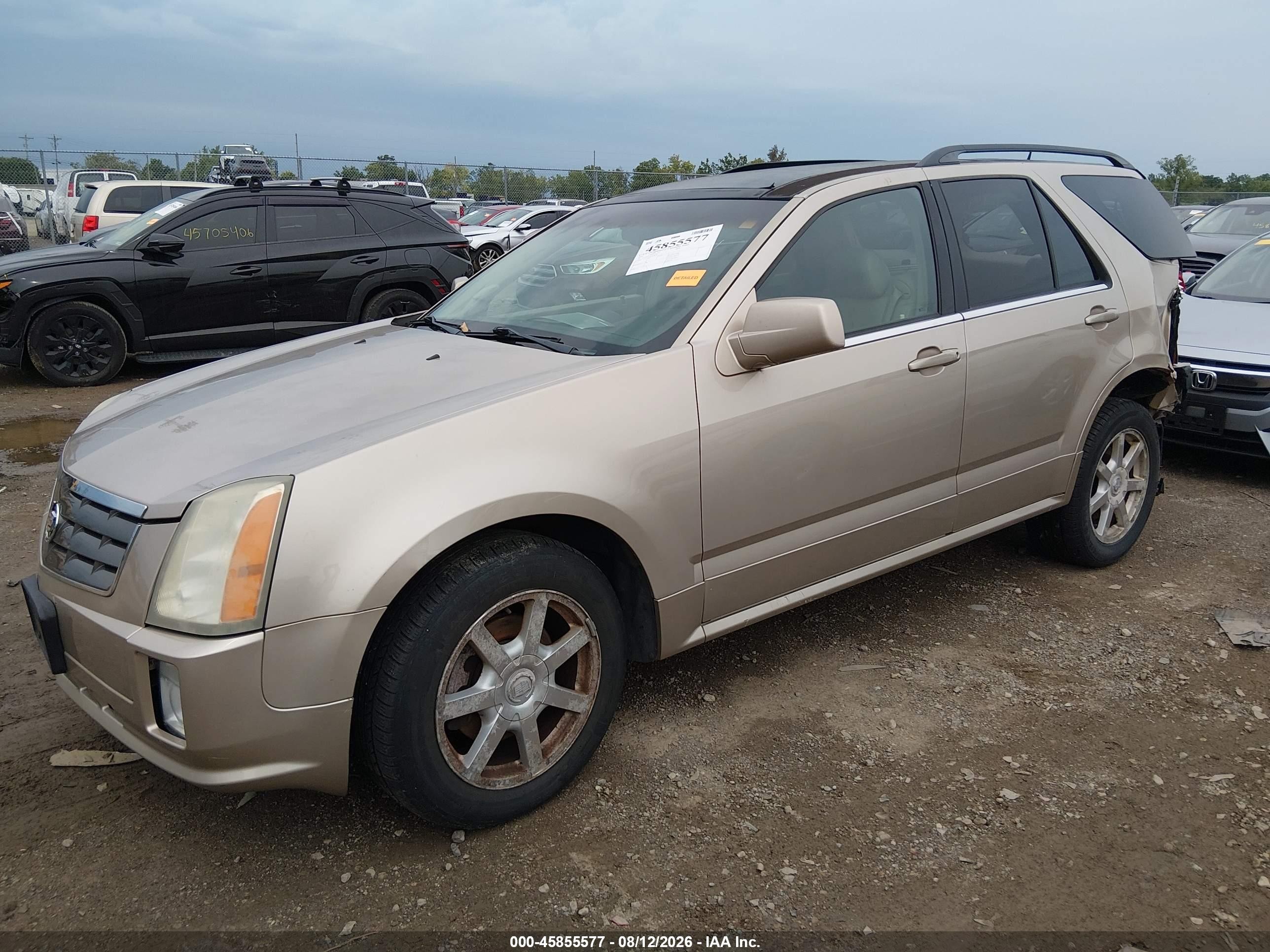 2005 Cadillac Srx V6 Tan vin: 1GYEE637750228288